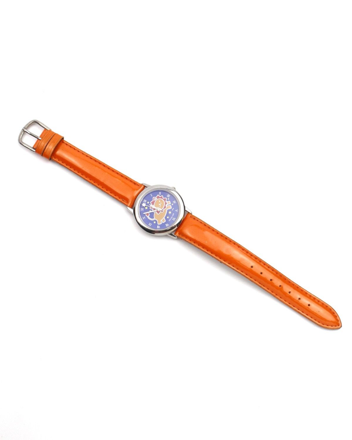 Hysteric Glamour 2000S LEO ZODIAC LION DIAL ORANGE STRAP WATCH ( JWS-1106 ) Size ONE SIZE - 2 Thumbnail