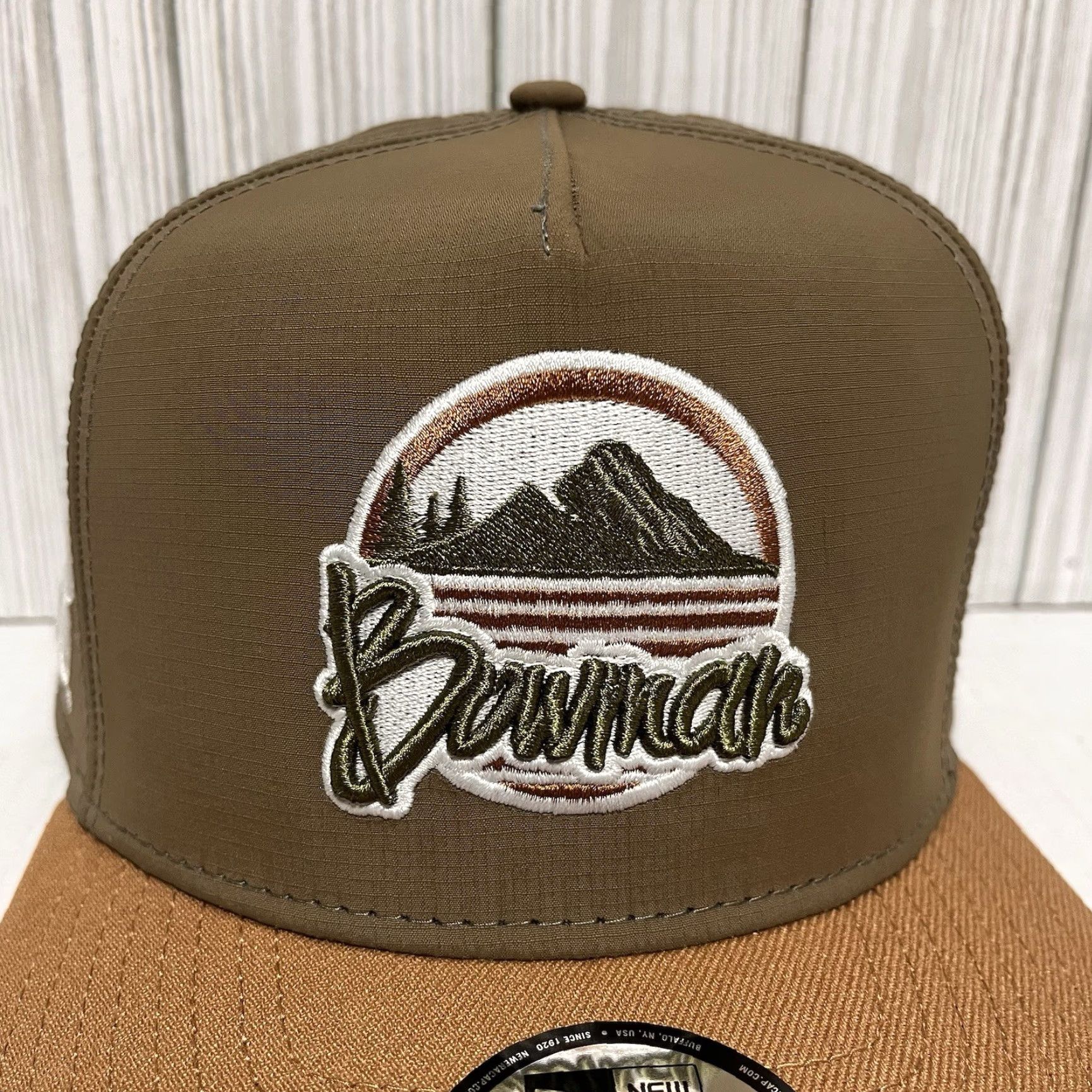 New Era Alex Bowman Hat Cap New Era SnapBack Team Hendrick 48 NASCAR A-Frame Ripstop Brown One Size Men Adjustable Lightweight Snapback Size ONE SIZE - 2 Thumbnail