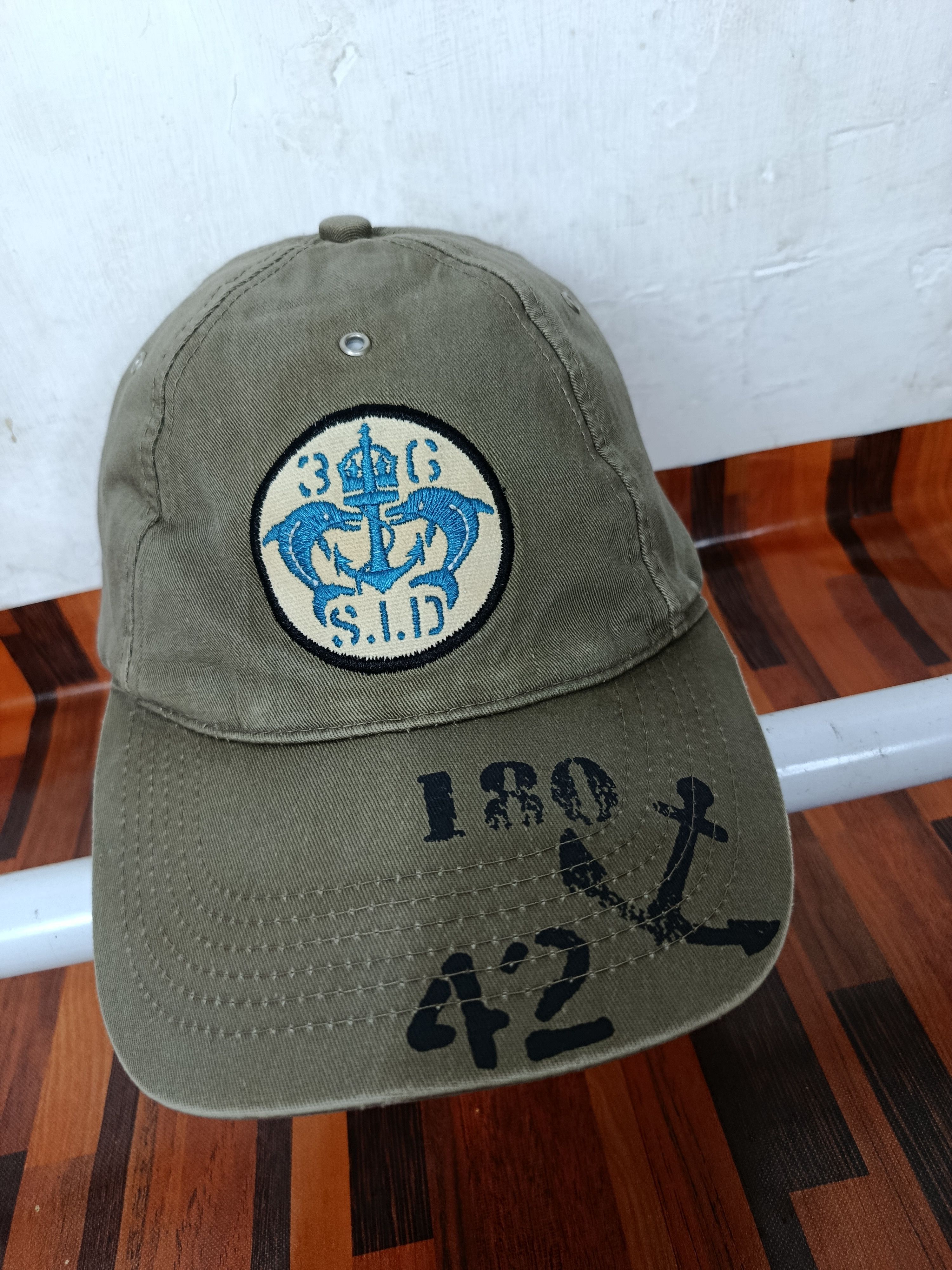 Stone Island Vintage Stone Island Denim Marine Hats Size ONE SIZE - 4 Thumbnail