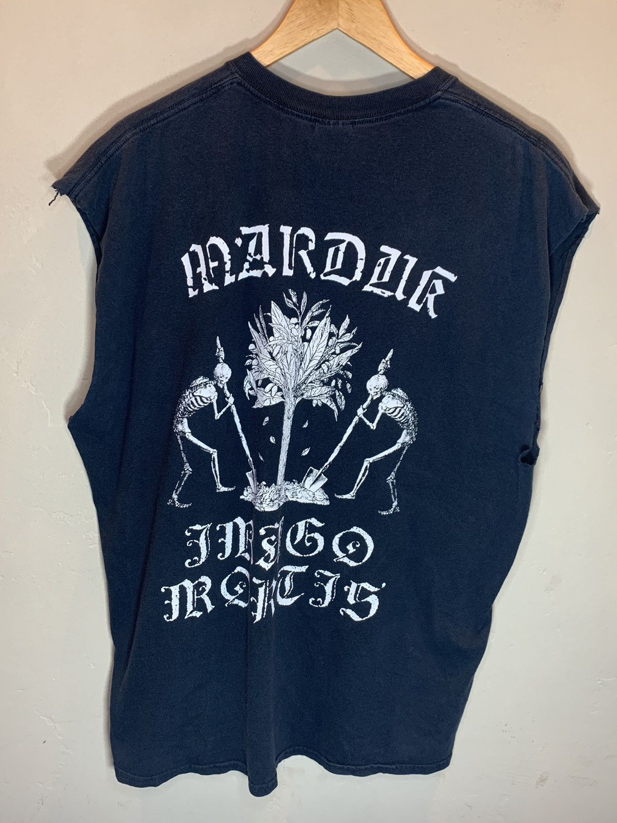 Band Tees *RARE* Vintage Marduk Imago Mortis Swedish Black Metal Shirt Size US XL / EU 56 / 4 - 2 Thumbnail