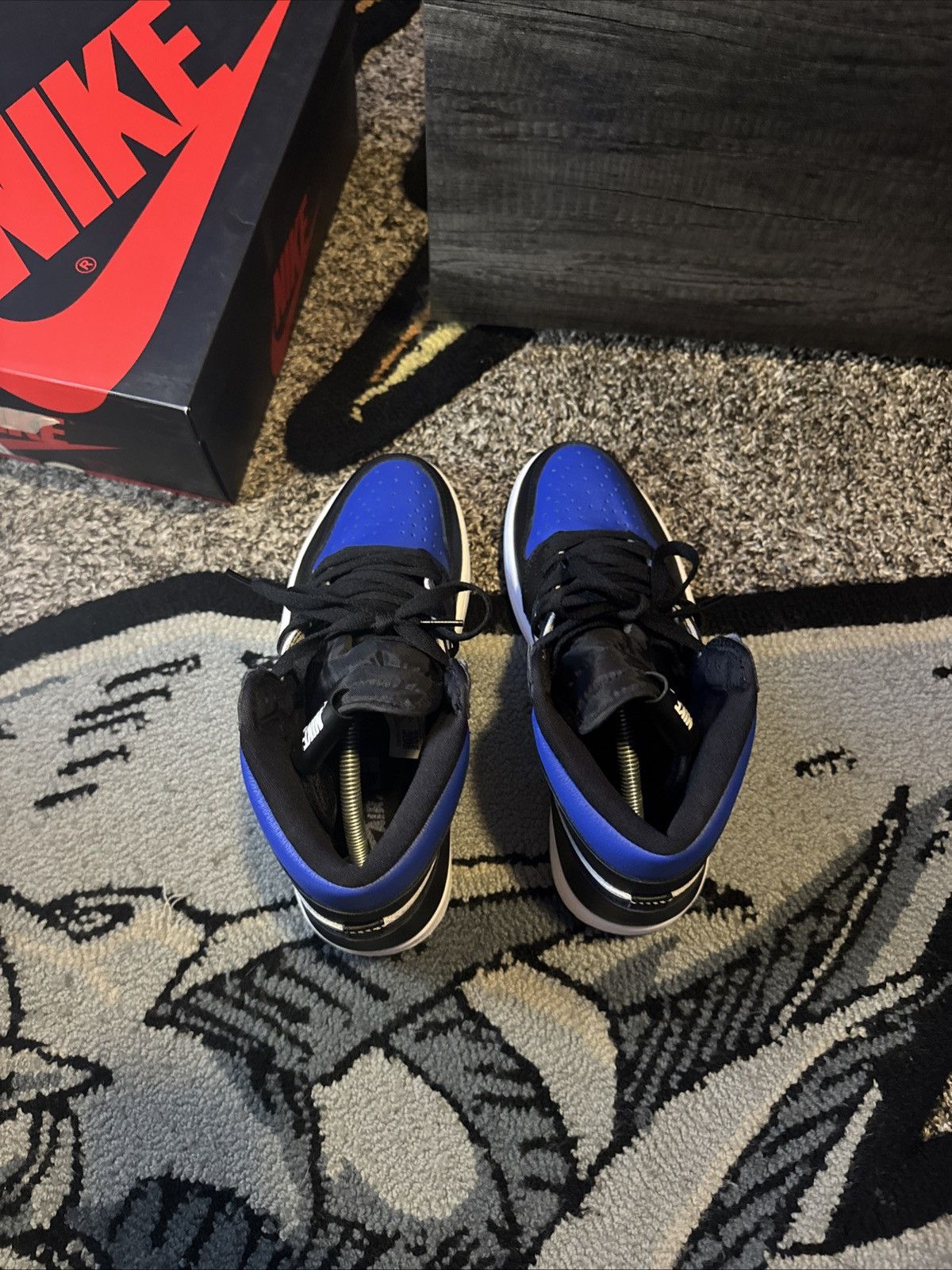 Nike ROYAL TOE 1s Size US 9 / EU 42 - 4 Thumbnail