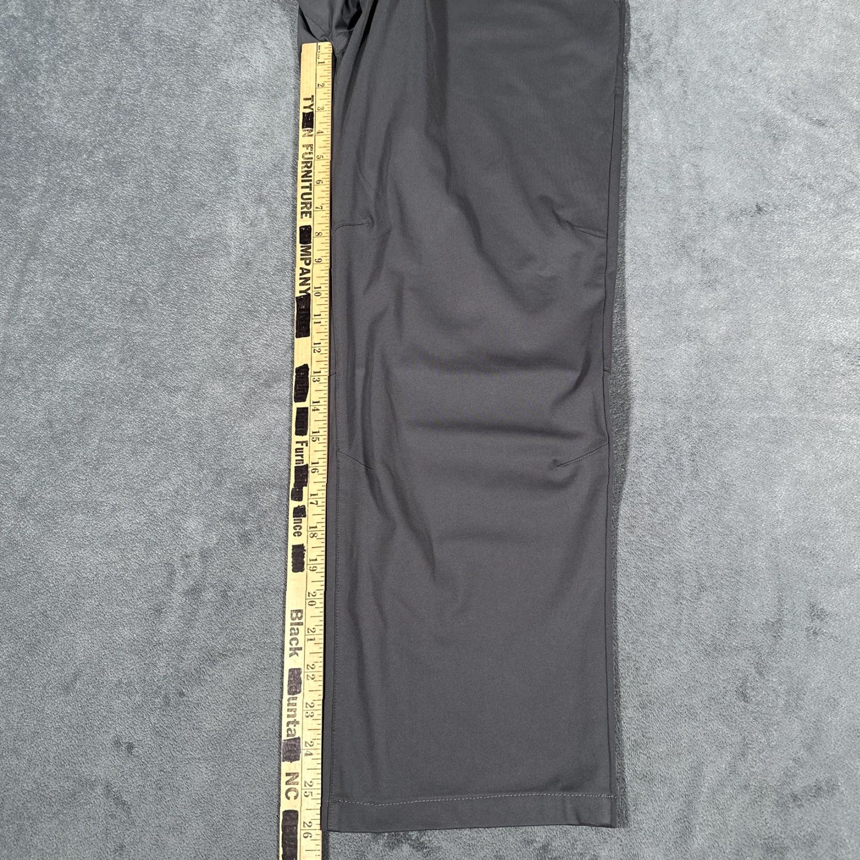 Rhone Rhone Commuter Pants Mens 35 Gray Performance Dress Chino Tech Stretch Casual Size US 35 - 4 Thumbnail
