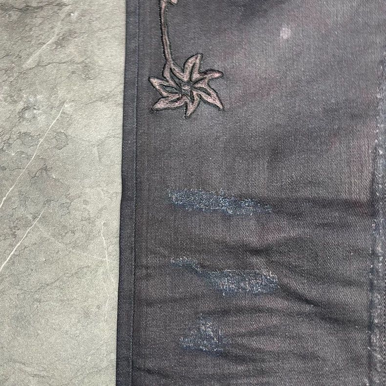 Dior Dior Travis Scott Embroidered Logo Denim Pants-2506 Size US 30 / EU 46 - 2 Thumbnail