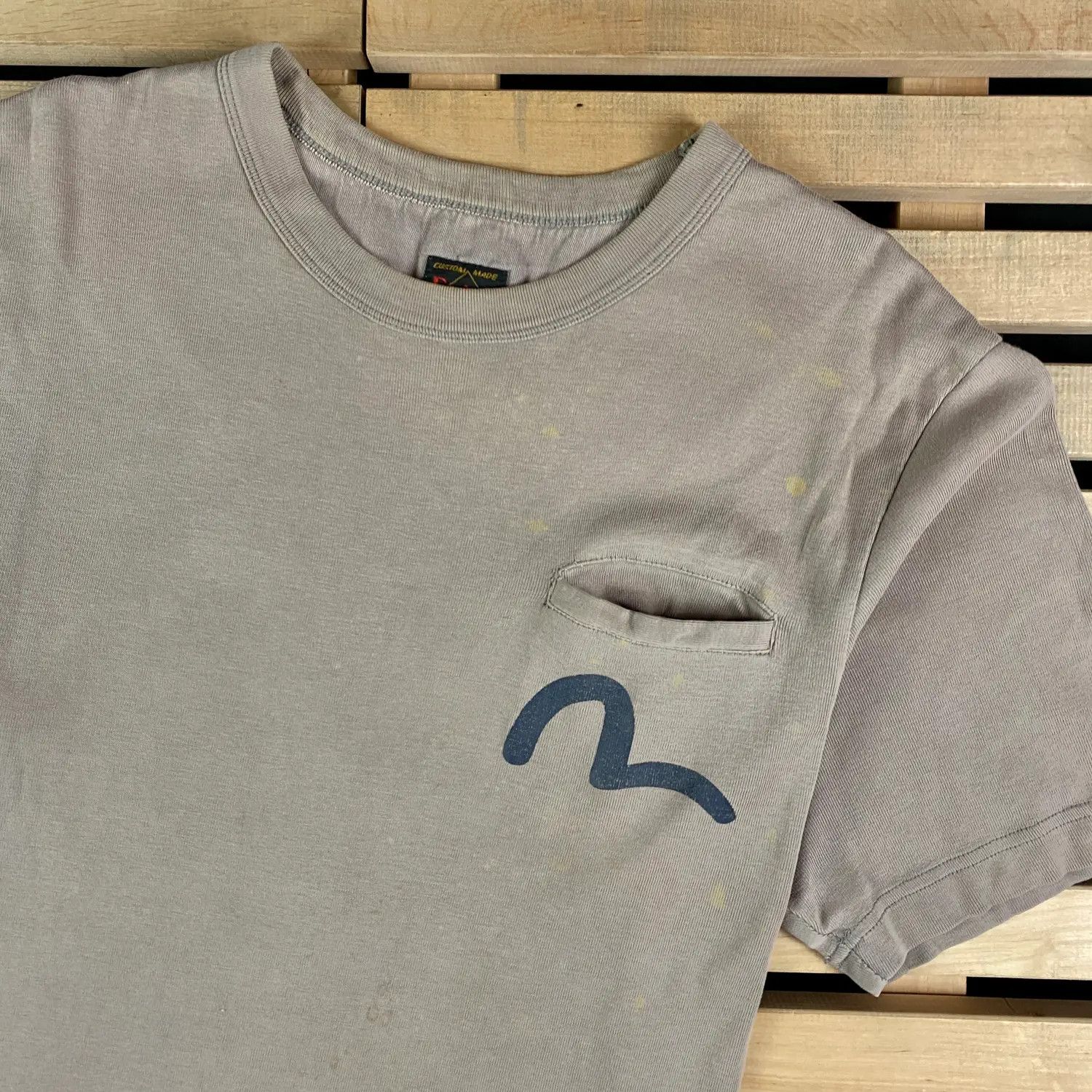 Evisu Mens Vintage T Shie Evisu Size XL Size US XL / EU 56 / 4 - 2 Thumbnail