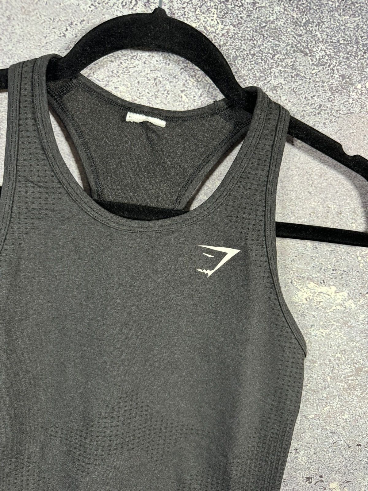 Gymshark Gymshark onyx women Tank Top Sleeveless Black Small Size S / US 4 / IT 40 - 4 Thumbnail