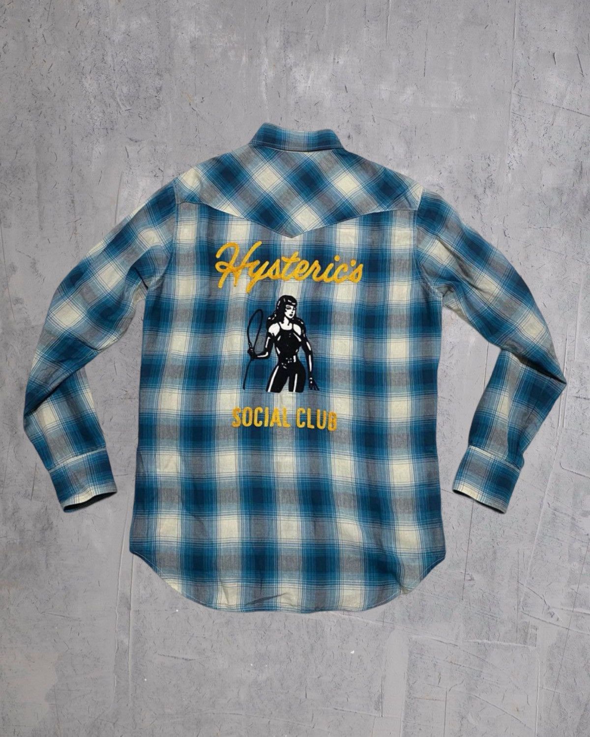 Hysteric Glamour × Japanese Brand × Vintage Hysteric Glamour “Social Club” shirt Size US S / EU 44-46 / 1 - 1 Thumbnail