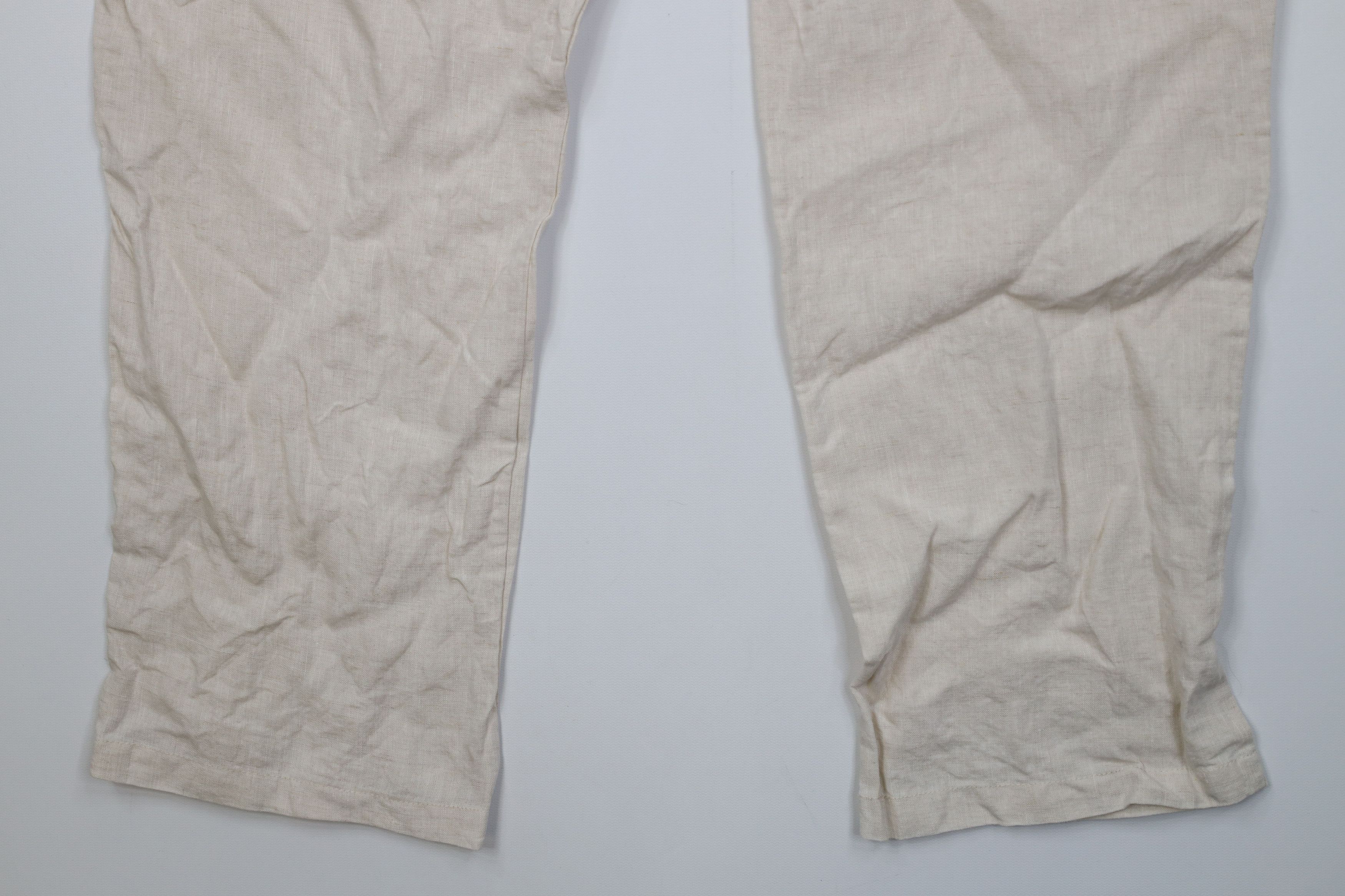 Vintage Vintage 90s Y2K Streetwear Beach Chino Pants Trousers Beige Size US 36 / EU 52 - 11 Thumbnail