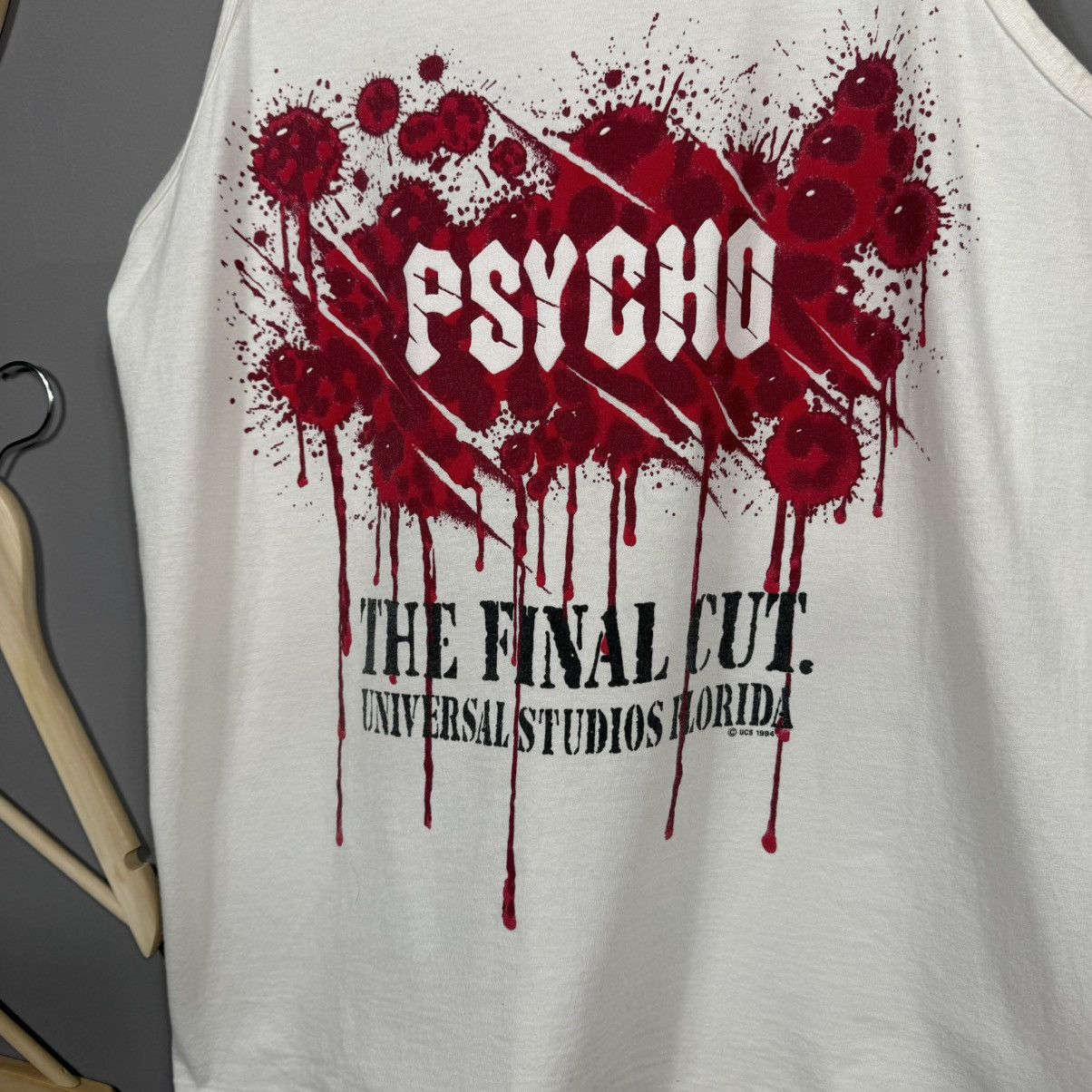 Universal Studios × Vintage Vintage 1994 Psycho The Final Cut Universal Studios Tee Size US L / EU 52-54 / 3 - 5 Thumbnail