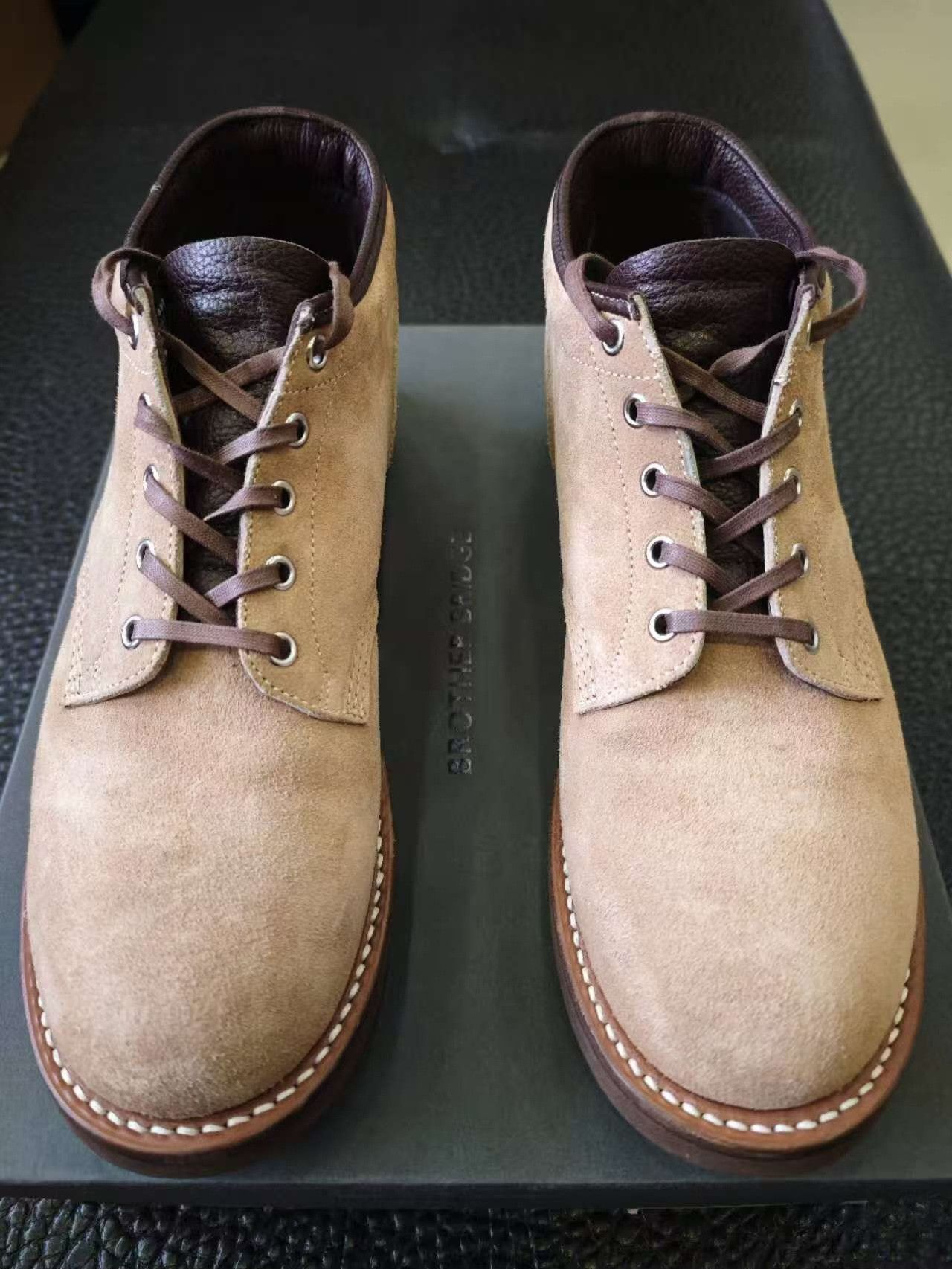 Uniform Bridge Brother Bridge Horween Suede Work Boots Size US 10 / EU 43 - 1 Thumbnail