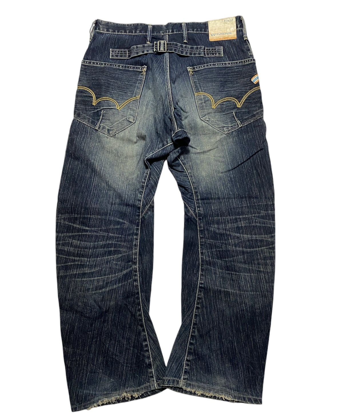Edwin × Japanese Brand Rare Vintage Y2K Edwin XV-Function Twisted Leg Size US 34 / EU 50 - 2 Thumbnail