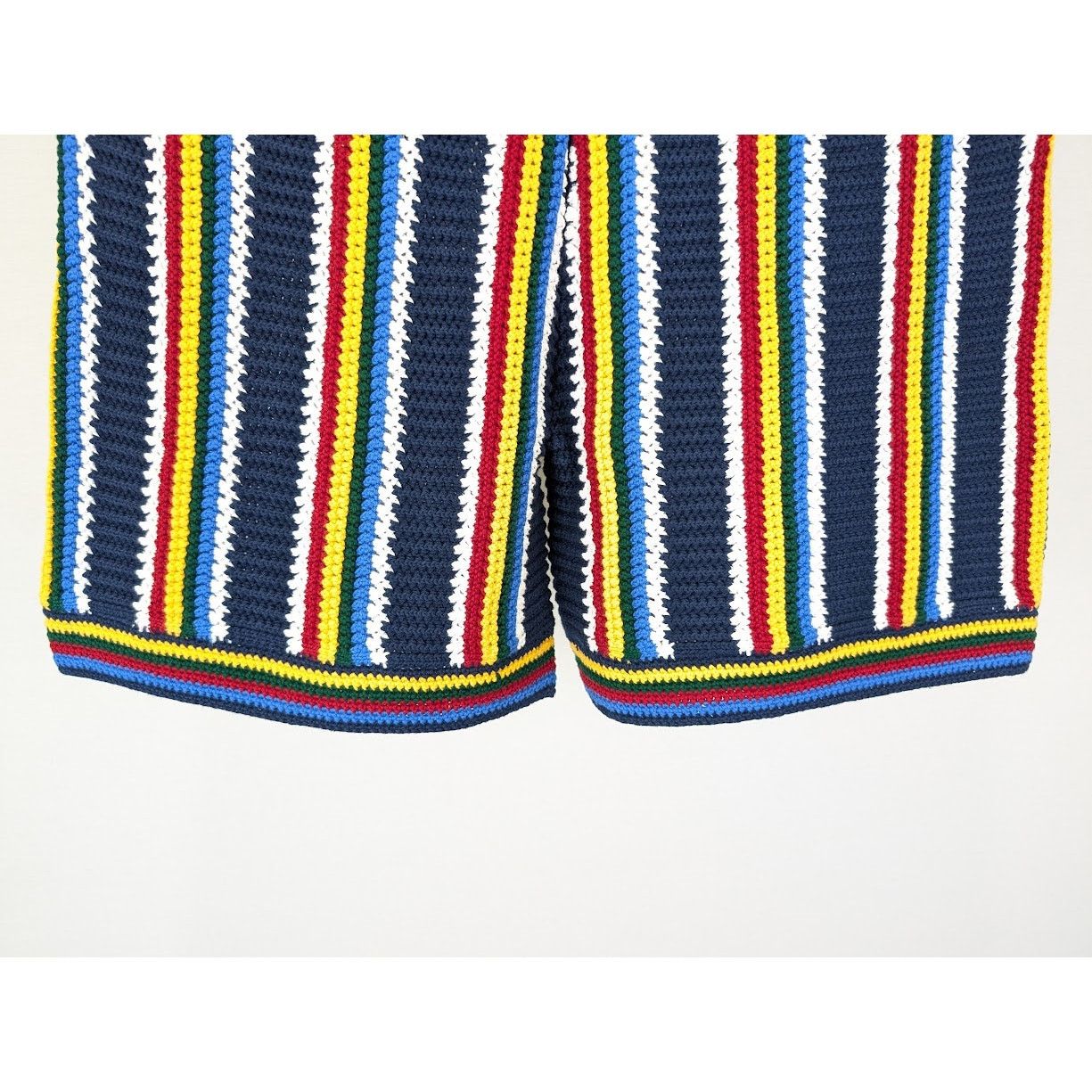 Casablanca o1rshd1 DUP / Cotton Crochet Shorts in Navy Size US 32 / EU 48 - 13 Thumbnail