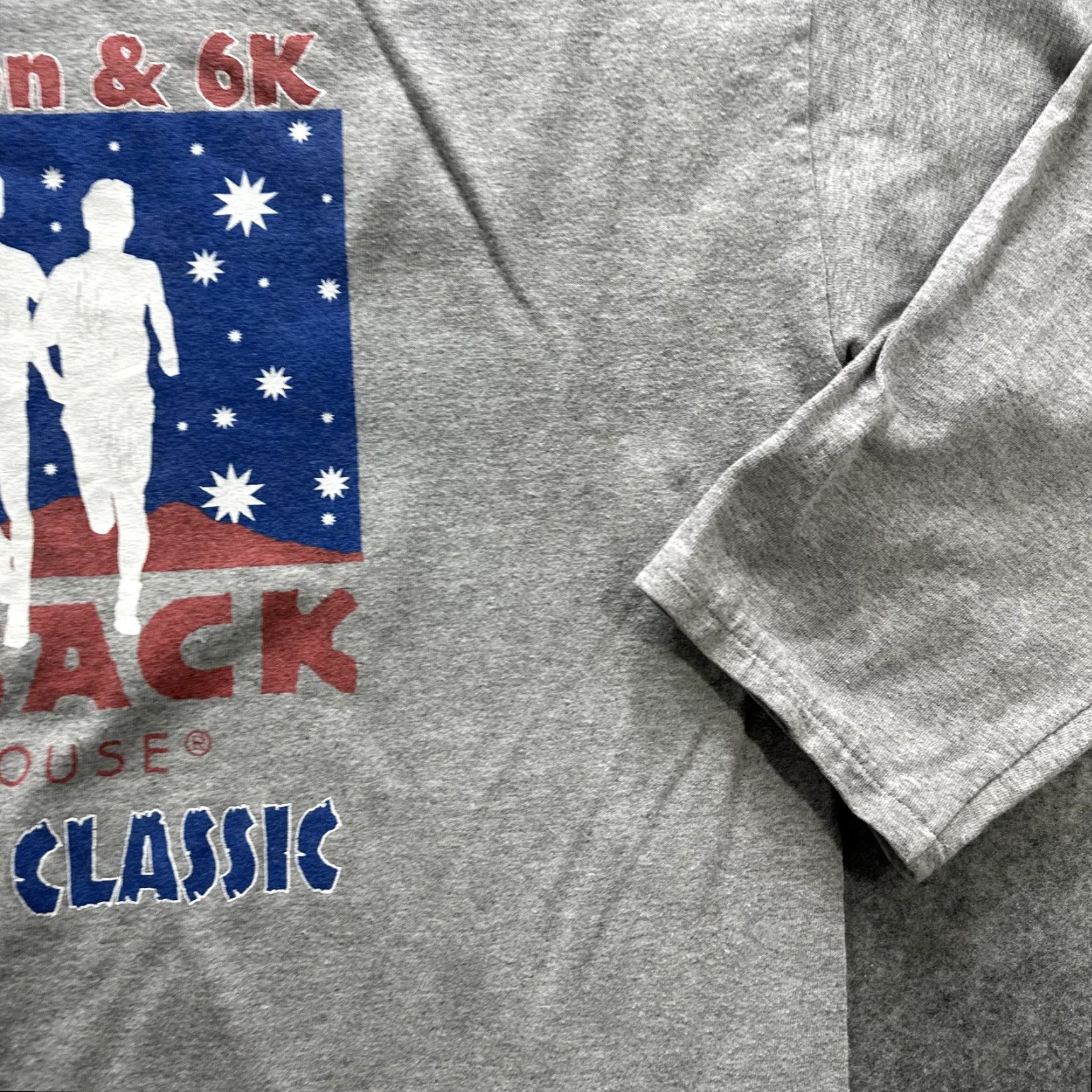 Reebok Reebok Shirt Mens XL Gray Outback Distance Classic 2007 Marathon 6K Running Size US XL / EU 56 / 4 - 6 Thumbnail