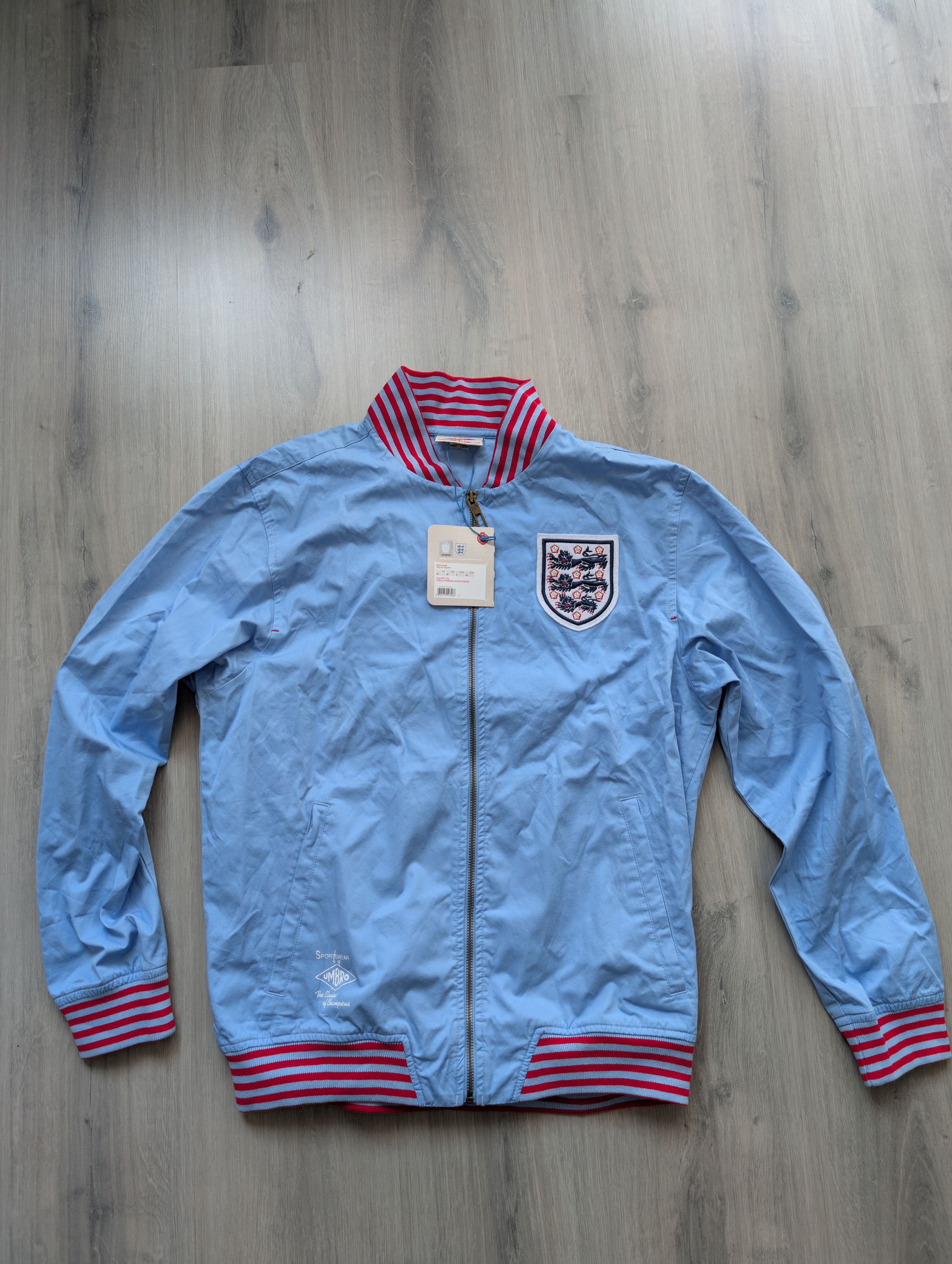 Umbro × Vintage Vintage Umbro England soccer jacket Size US M / EU 48-50 / 2 - 1 Thumbnail