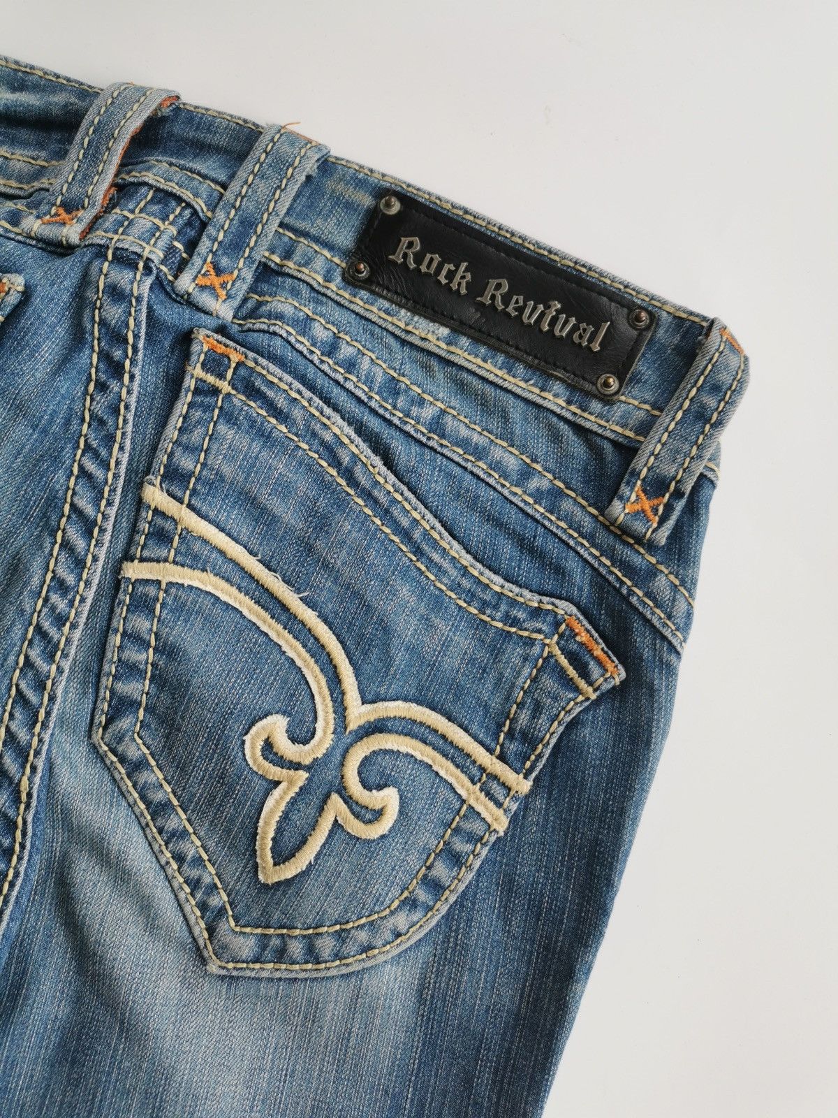 Rock Revival Amy Bootcut Rock Revival Jeans Size 28" / US 6 / IT 42 - 3 Thumbnail