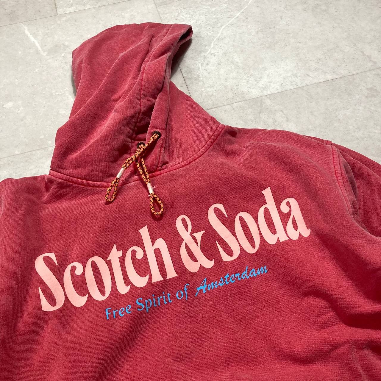 Scotch & Soda Scotch & Soda Amsterdam Fabric Faded Hoodie Size US M / EU 48-50 / 2 - 2 Thumbnail