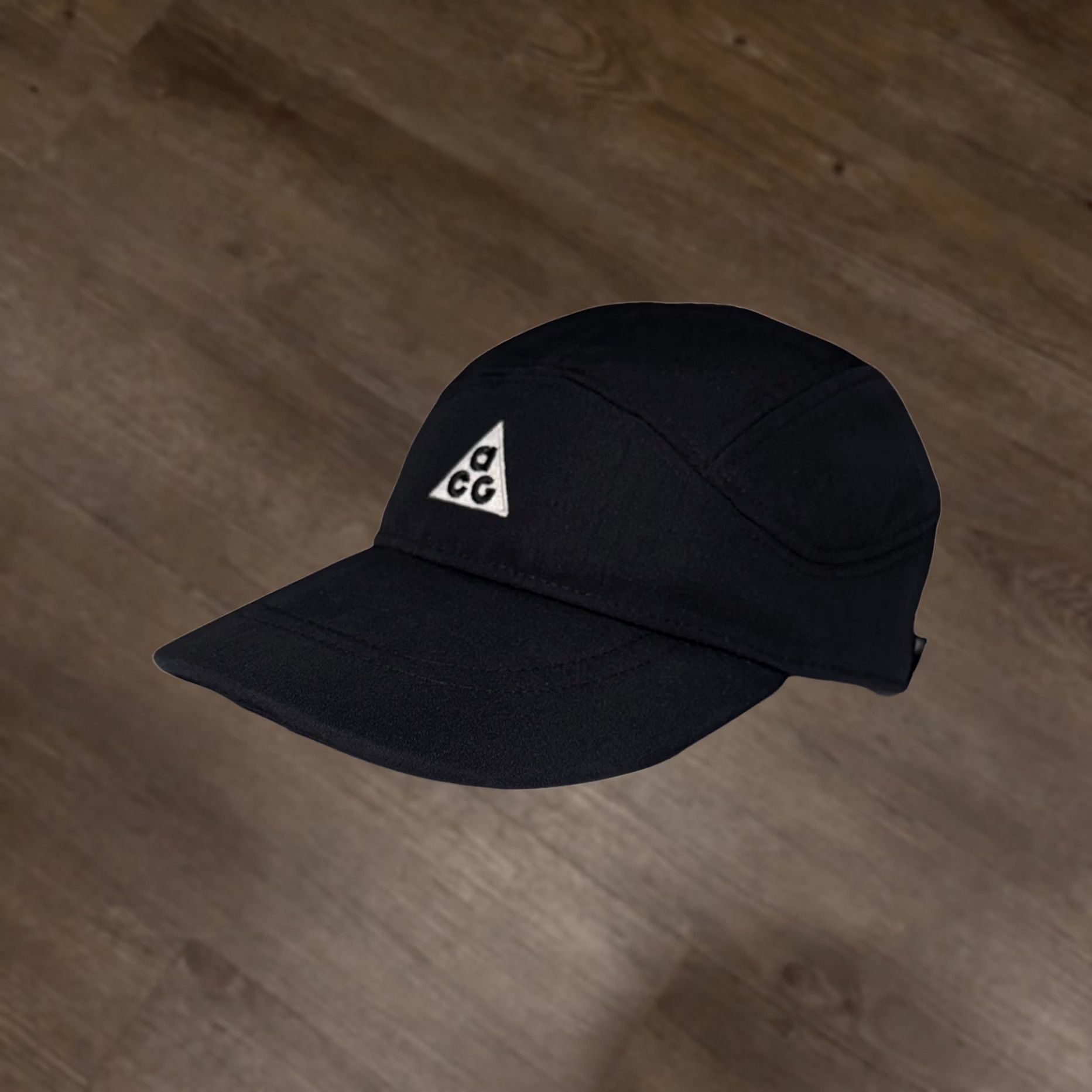 Nike × Supreme Supreme x Nike Trail Running 5 Panel Black Cap