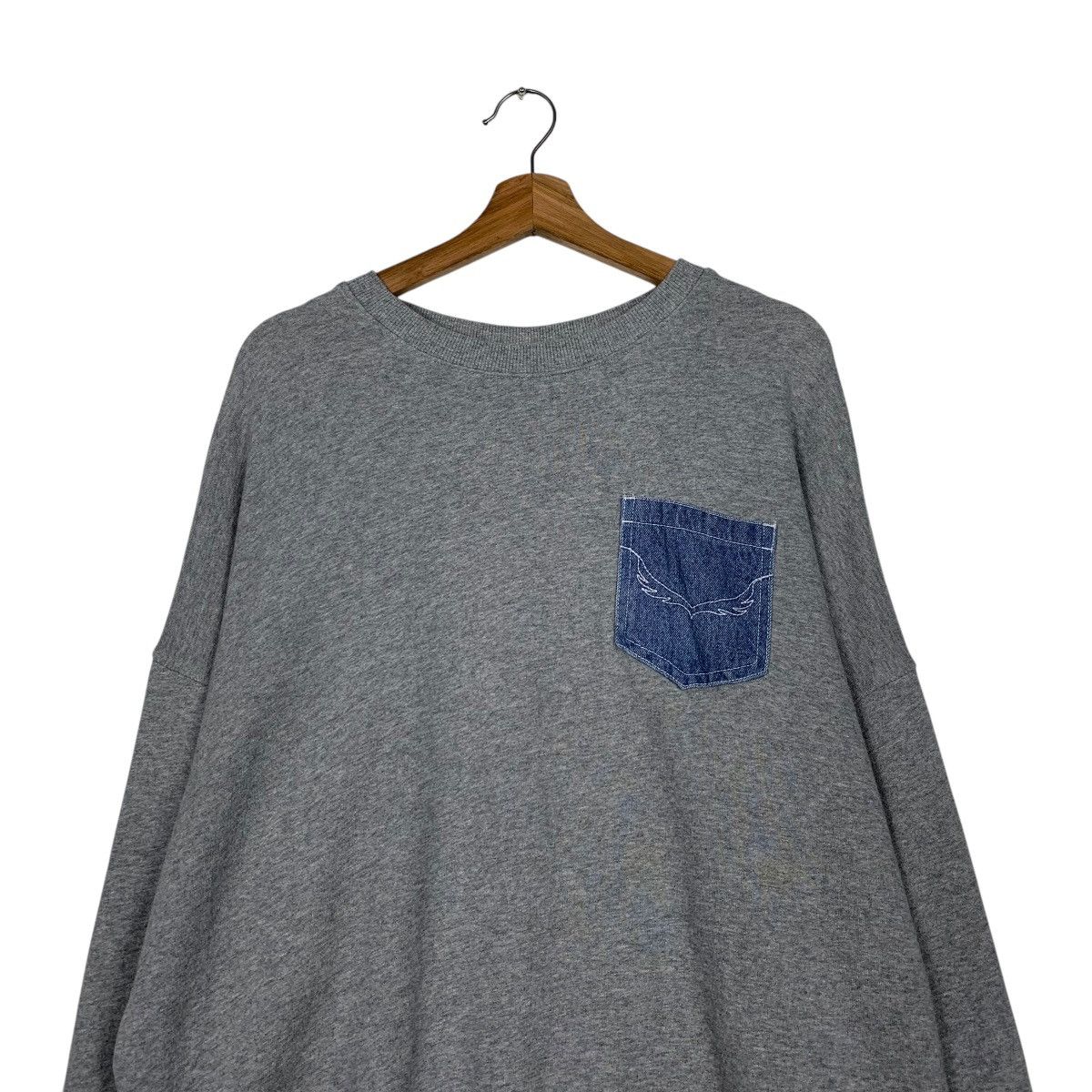 Japanese Brand Japanese Brand Rodeo Crowns Single Pocket Sweatshirt Size US M / EU 48-50 / 2 - 2 Thumbnail