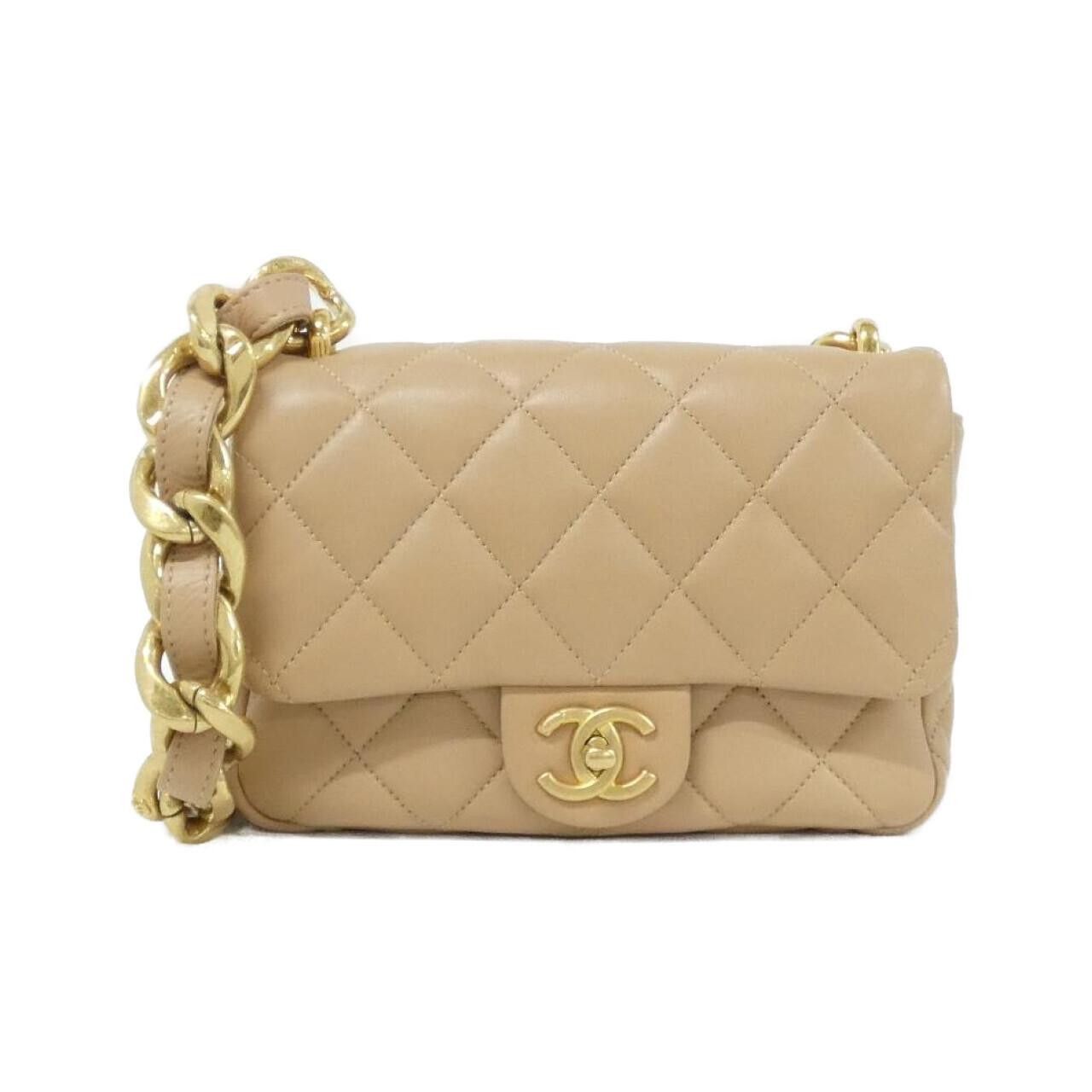 Chanel Chanel Chanel Lambskin Shoulder Bag Leather Shoulder Bag AS3214 DUTY FREE for USA Size ONE SIZE - 1 Thumbnail