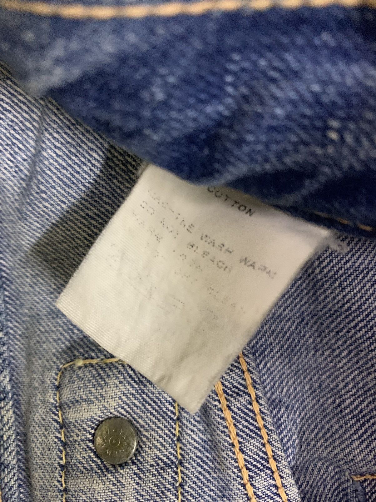 Kapital Vintage Journal Standard Painted Denim Size US 30 / EU 46 - 9 Thumbnail