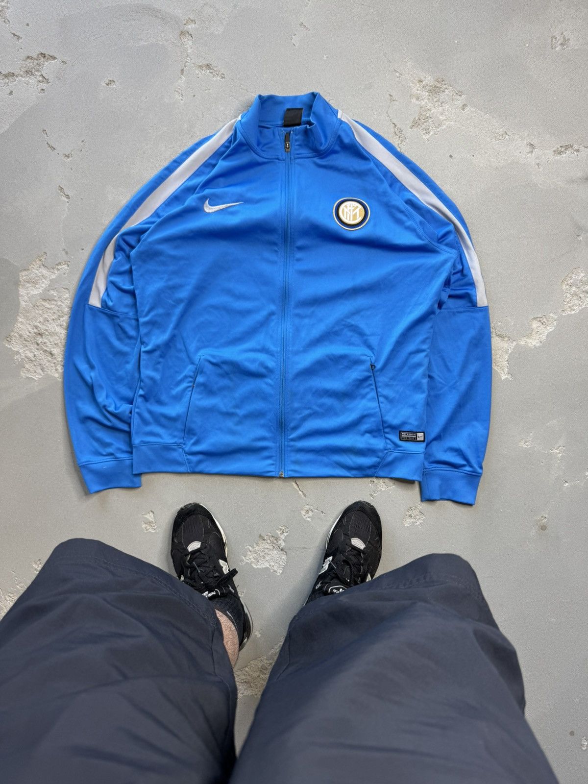 Nike × Vintage Inter Milan Nike track suit pants jacket Size US XL / EU 56 / 4 - 2 Thumbnail
