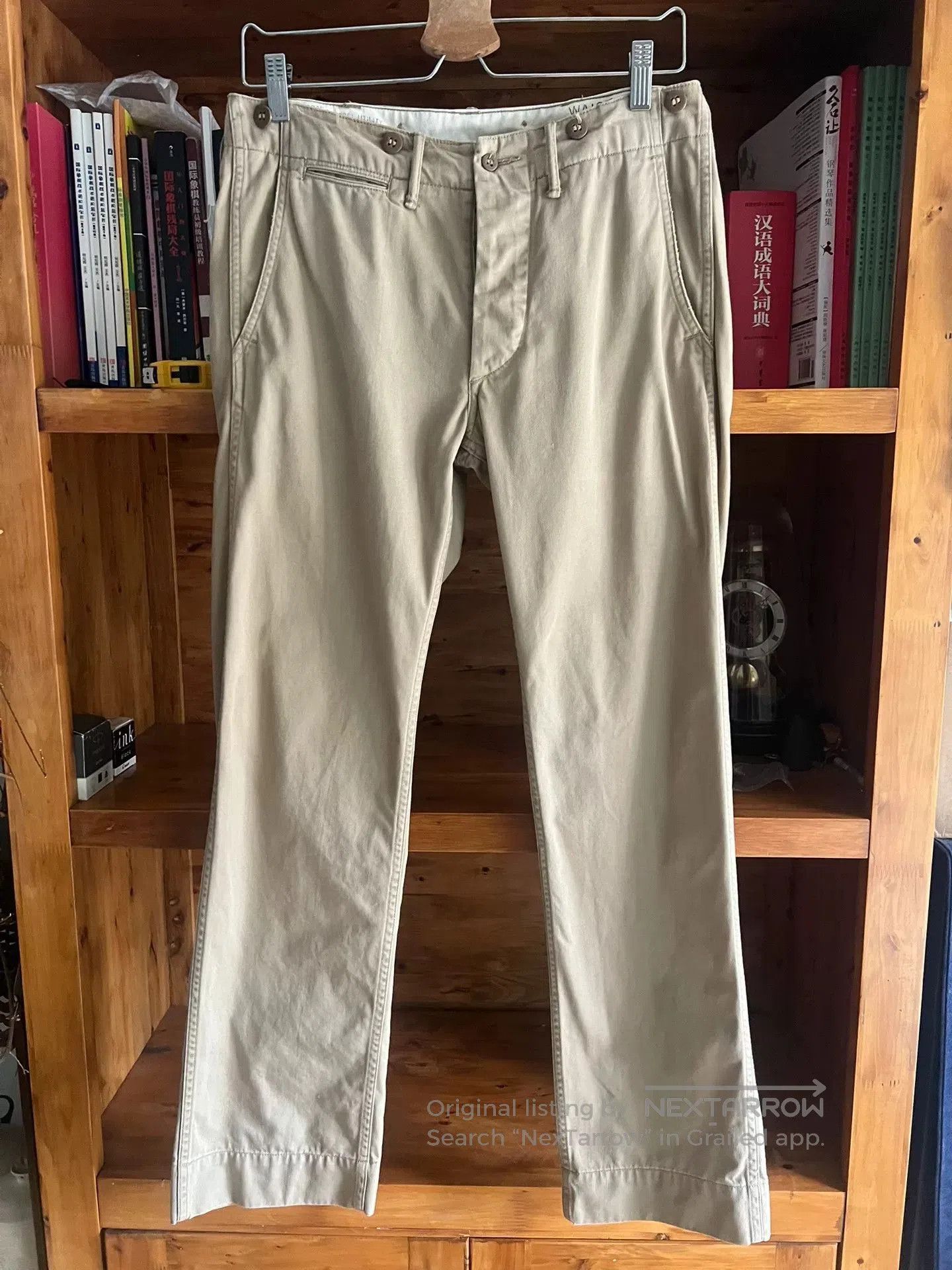 RRL Ralph Lauren RRL Classic Khaki Cargo Pants. Size US 28 / EU 44 - 1 Thumbnail