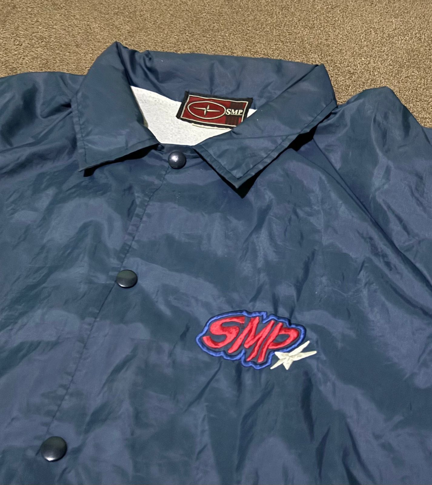 Santa Cruz Skateboards VTG 90s SMP SKATEBOARD Windbreaker santa cruz powell Size US L / EU 52-54 / 3 - 1 Thumbnail