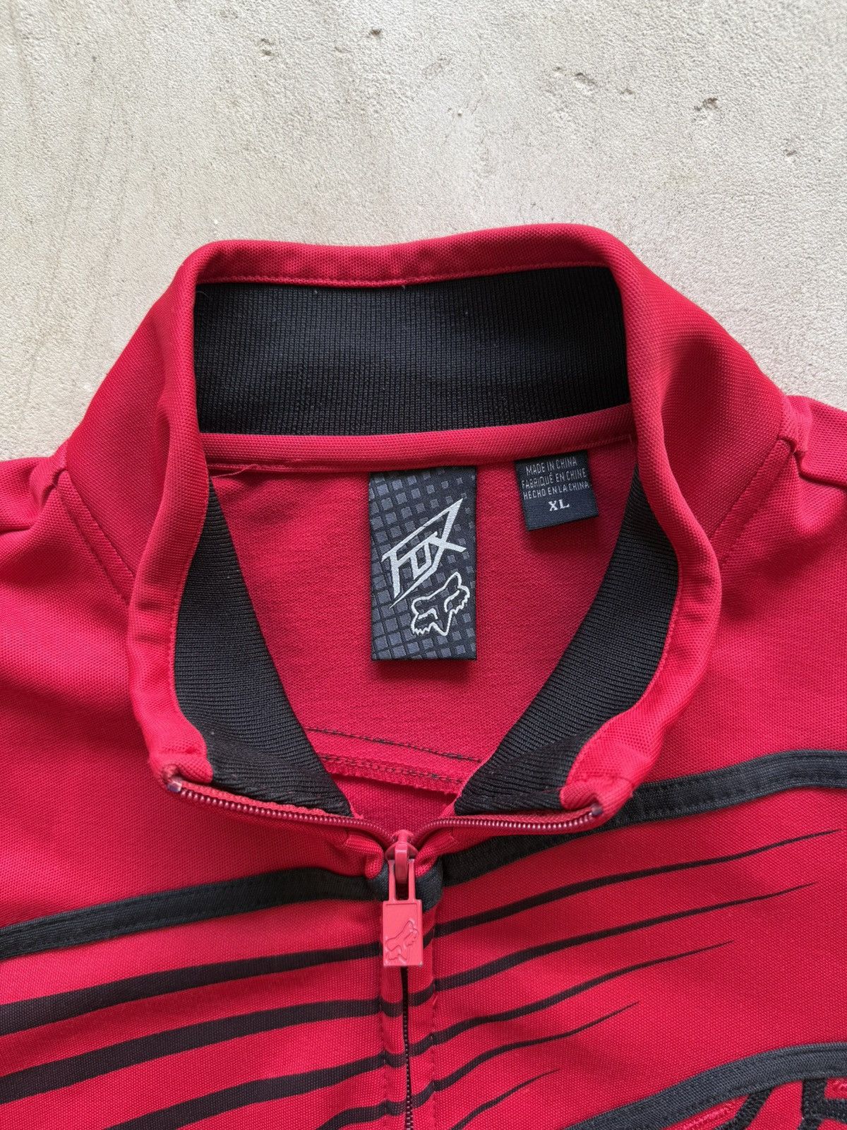 Fox Racing Vintage Fox Racing Zip Up Jacket Size US XL / EU 56 / 4 - 8 Thumbnail