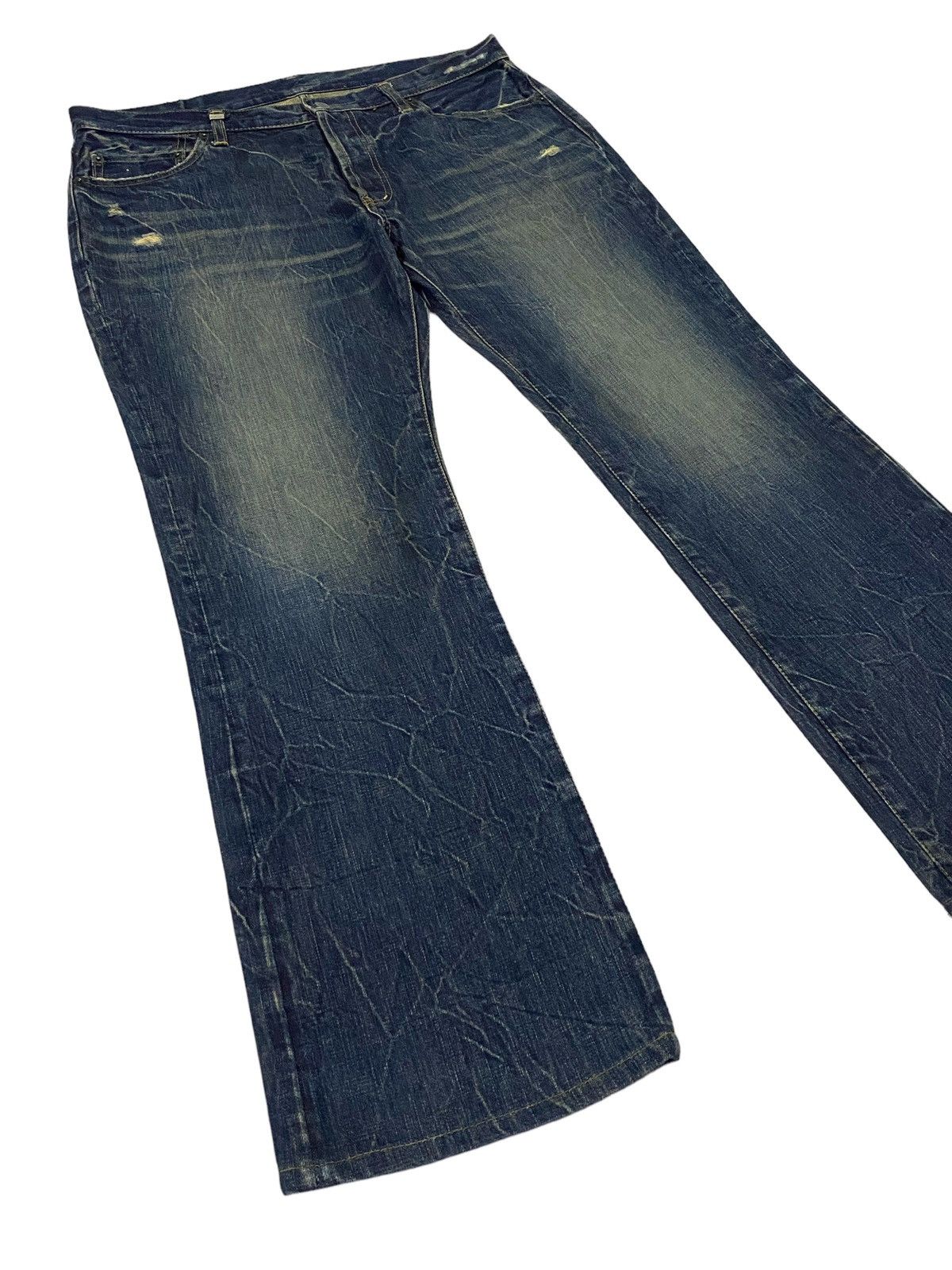 Hysteric Glamour Hysteric Glamour Flare Ripped Distressed Jeans Size US 35 - 22 Thumbnail