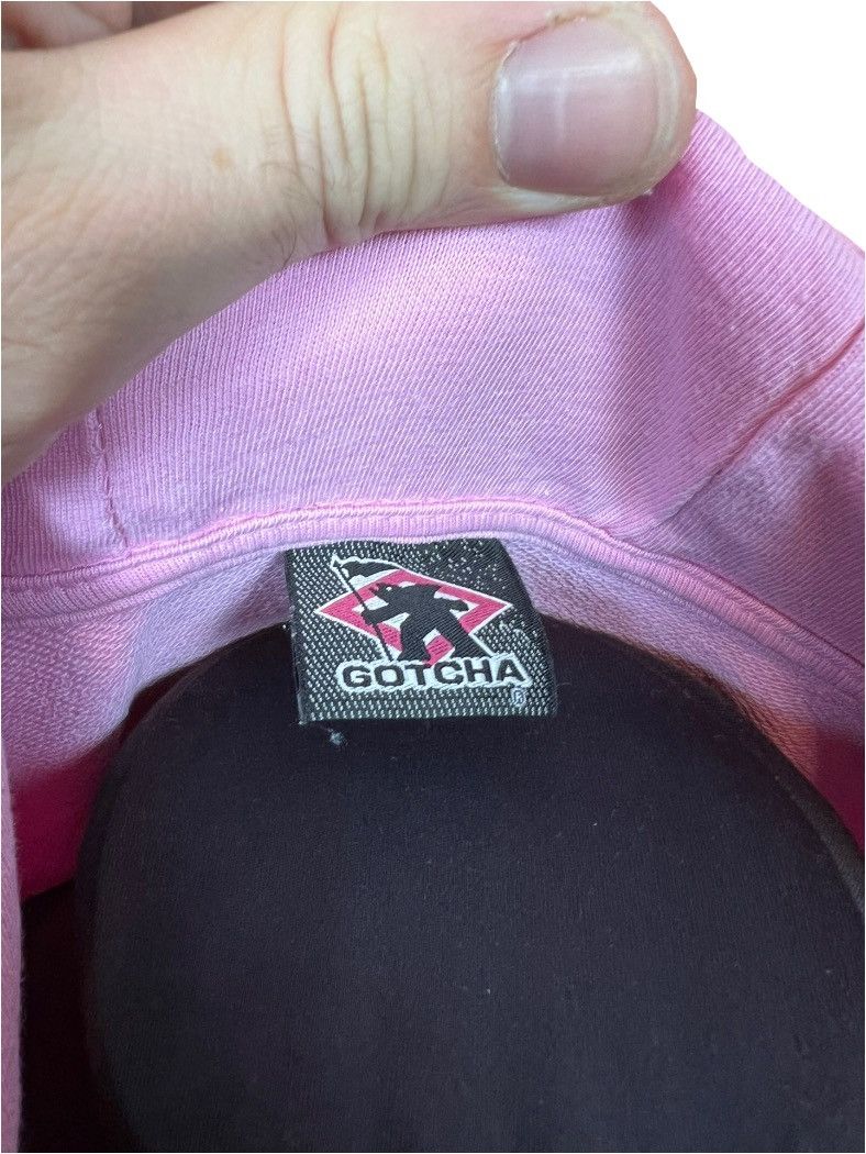 Designer × Gotcha gotcha printed hoodie shark streetwear pink L man's casual Size US L / EU 52-54 / 3 - 6 Thumbnail