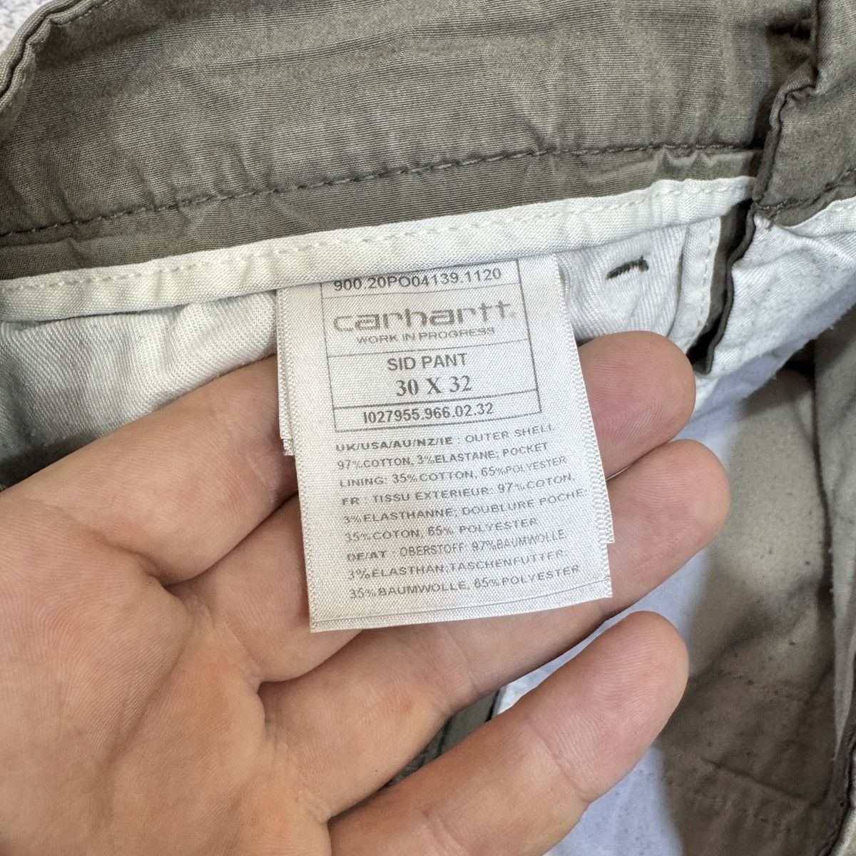 Carhartt Carhartt WIP Sid Pant 30/32 Size US 30 / EU 46 - 8 Thumbnail