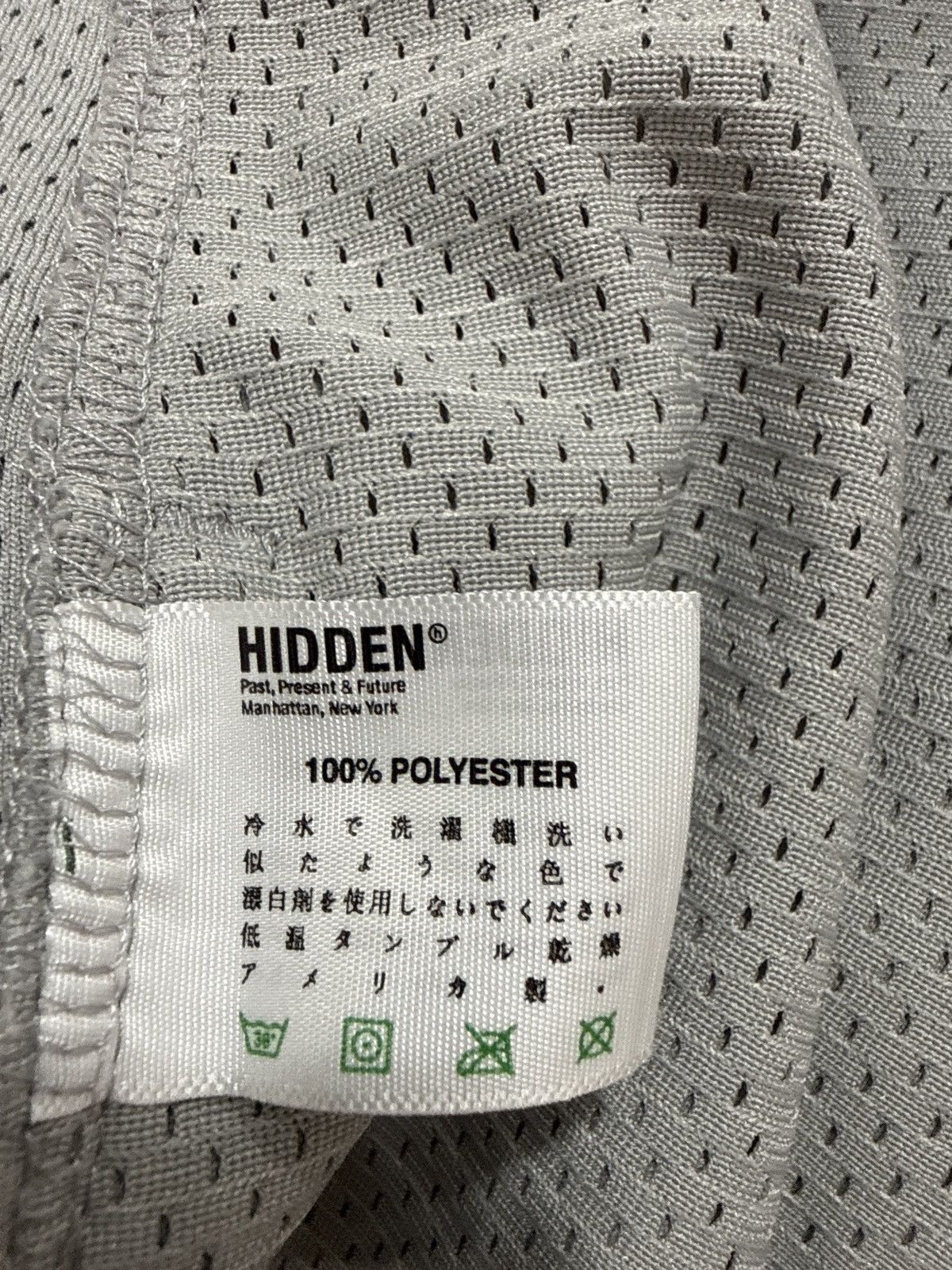 HIDDEN Hidden H Logo Blue Grey Mesh Shorts Medium Size US 32 / EU 48 - 5 Thumbnail