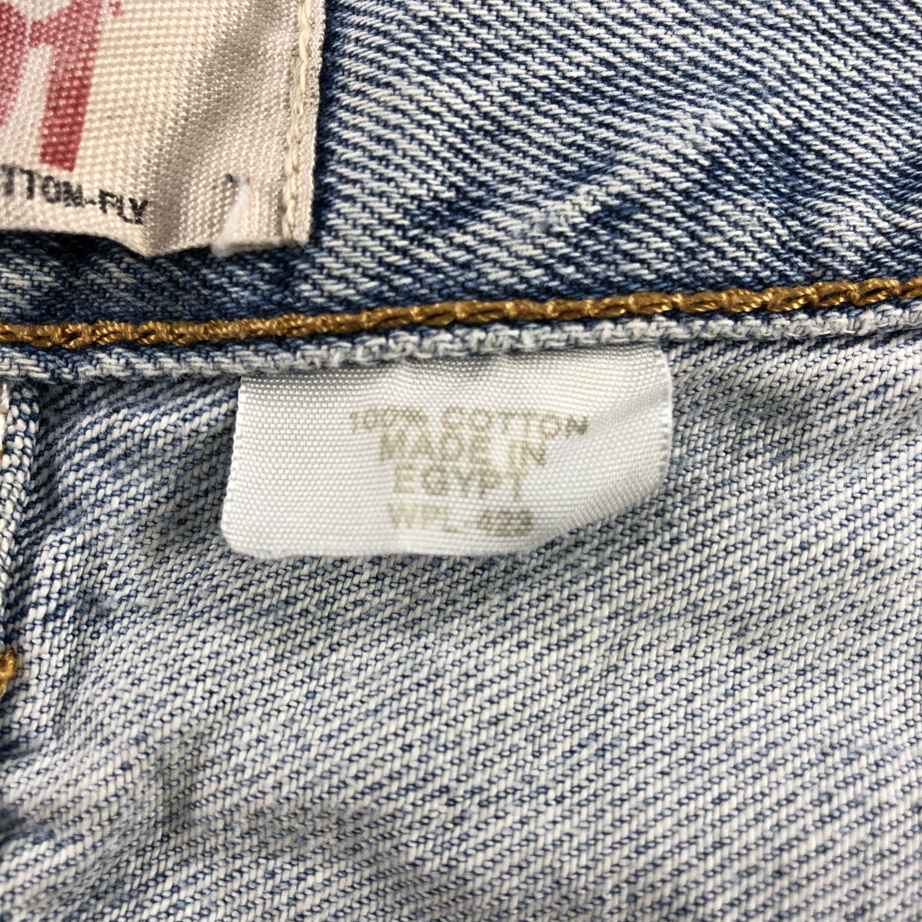 Levi's Vintage Light Wash Levis 501 Jeans-J2259 Size US 34 / EU 50 - 14 Thumbnail