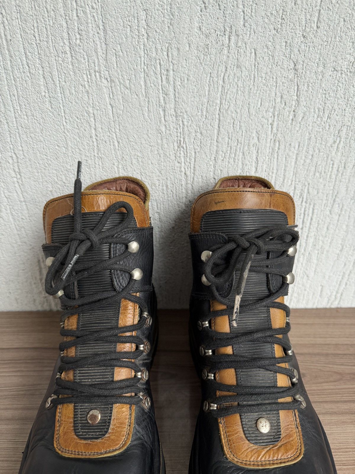 New Rock Vtg metal heel boots Size US 11 / EU 44 - 9 Thumbnail