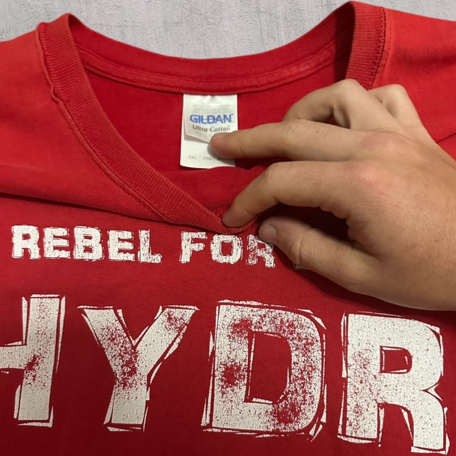 Gildan Rebel for life HYDR ole miss Size US XXL / EU 58 / 5 - 3 Thumbnail