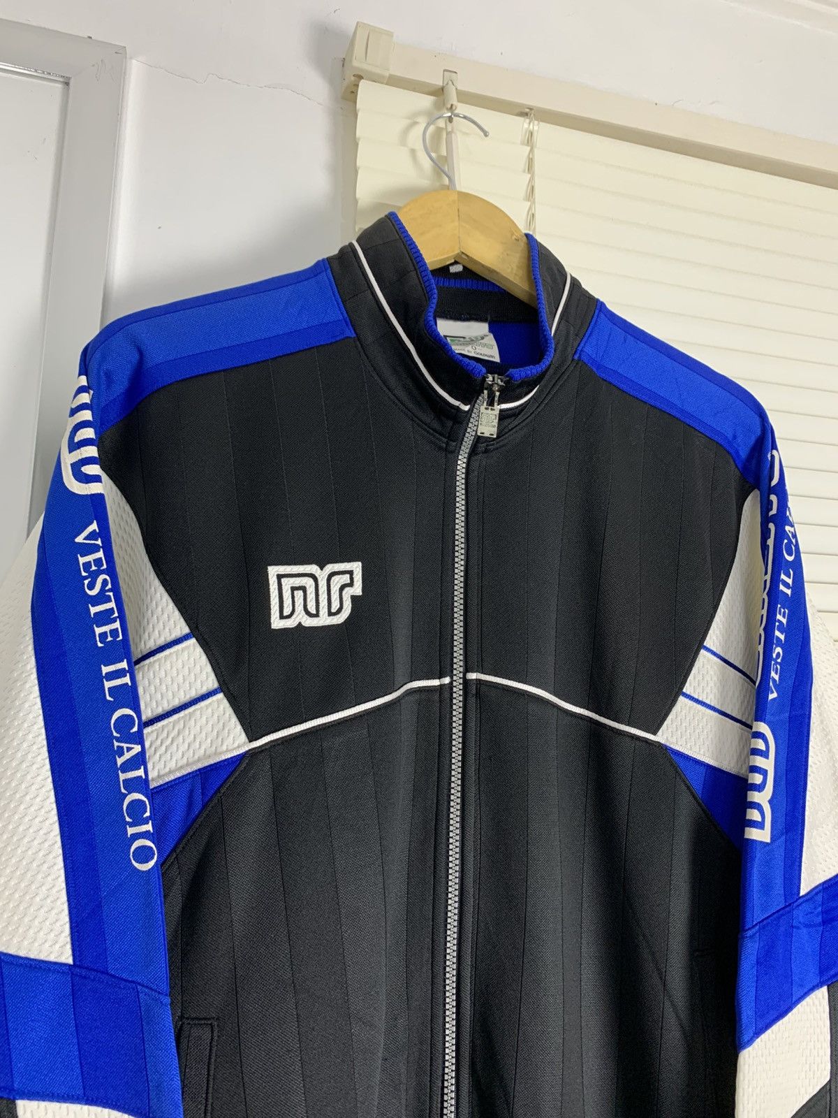 Goldwin × Vintage Vintage 90s Ennerre Made by Goldwin Tracktop Jacket Size US L / EU 52-54 / 3 - 3 Thumbnail