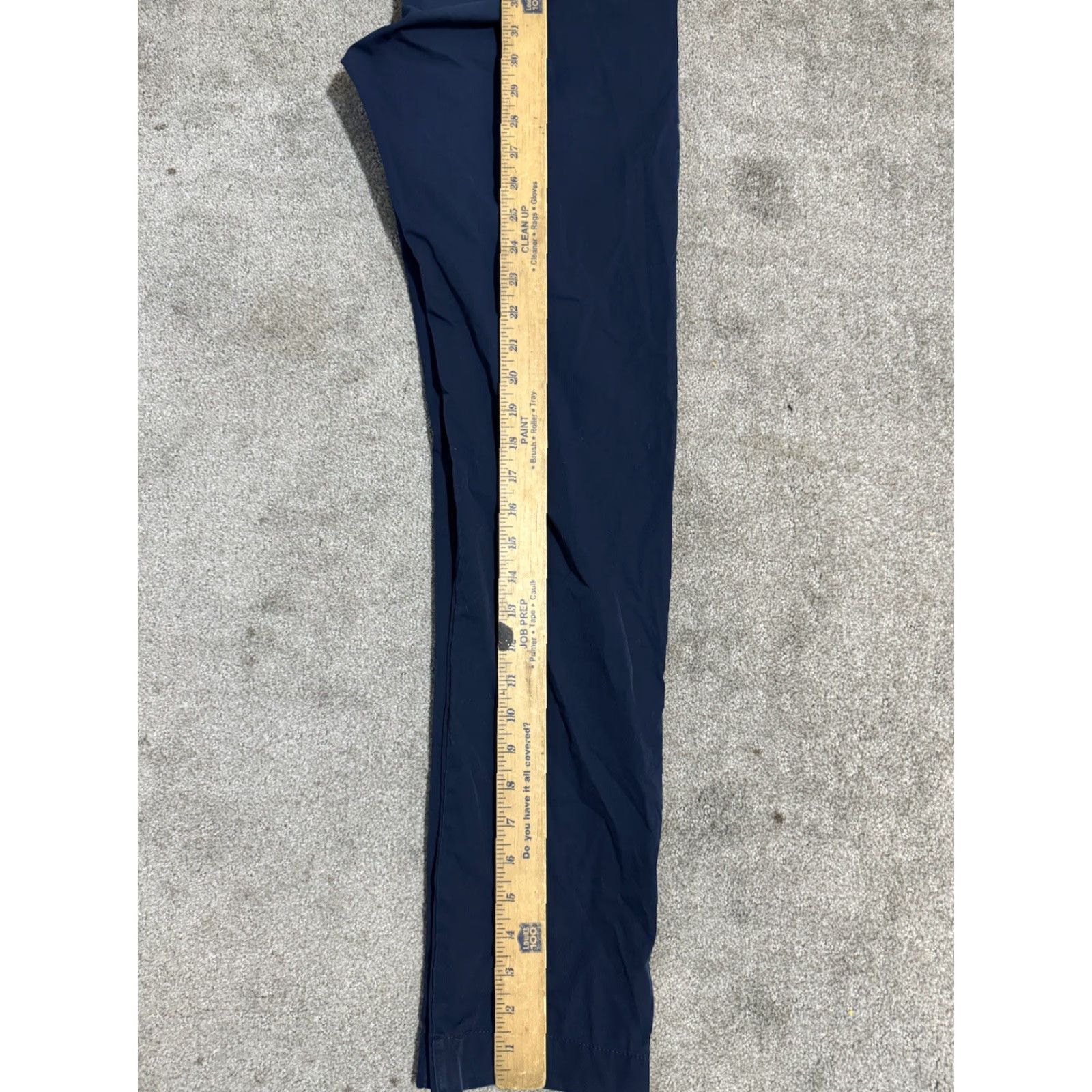 J.Crew J. Crew Mercantile Slim Fit Mens Pants Flat Front Navy Blue Khaki 34x29 Chino Cord Cotton Spandex Blue 34 29 Mens Size US 34 / EU 50 - 6 Thumbnail