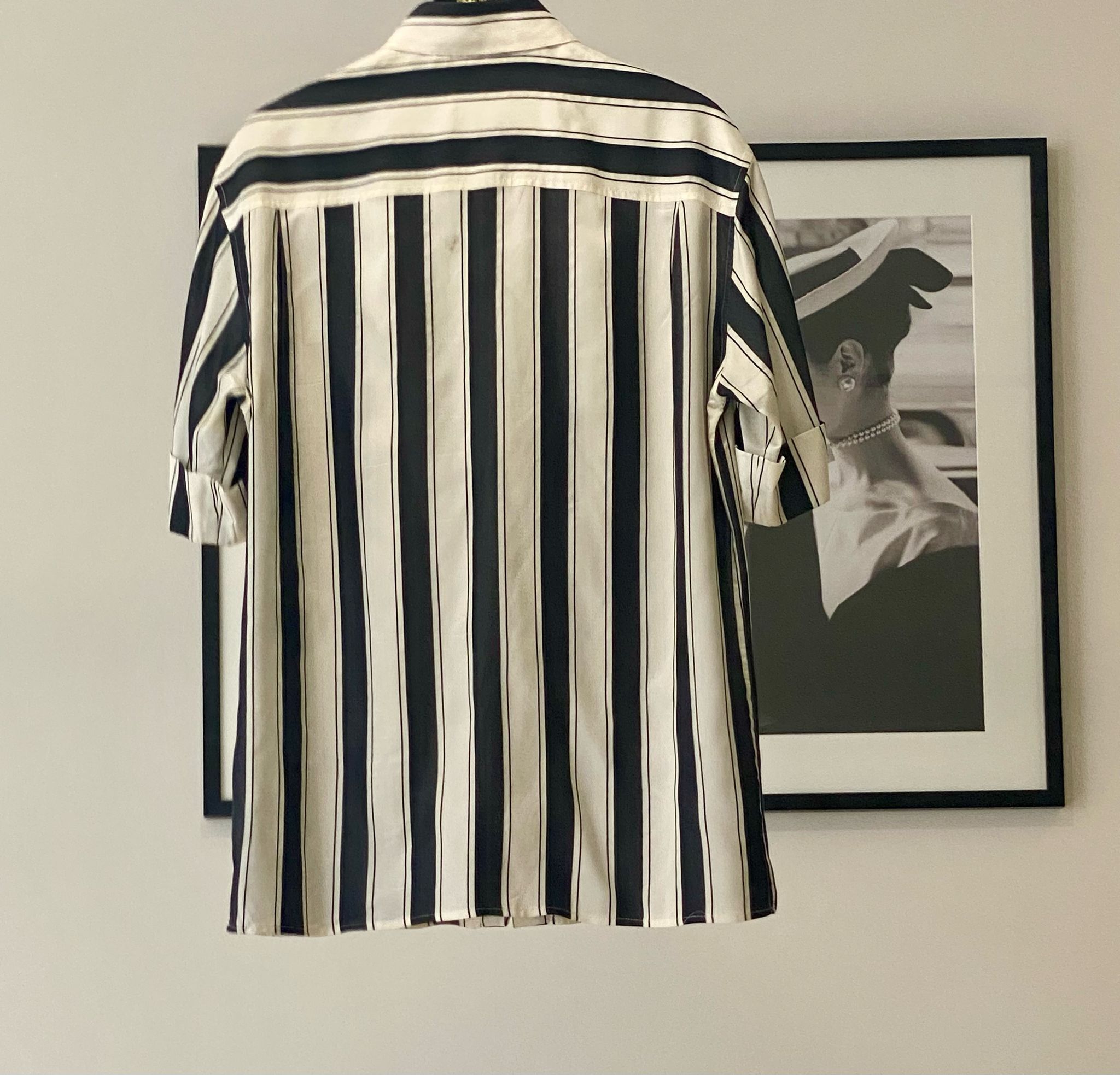 Haider Ackermann Haider Ackermann - SS17 Striped Silk Shirt Size US S / EU 44-46 / 1 - 2 Thumbnail