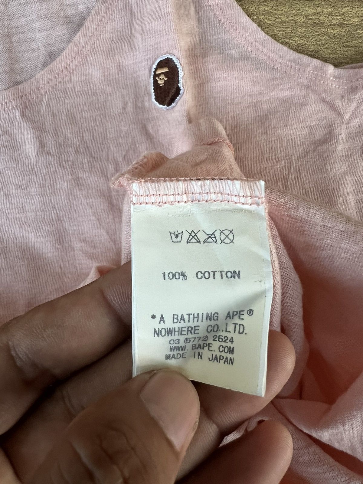 Bape Abathing ape Bape embordir logo tanktop Size XS / US 0-2 / IT 36-38 - 5 Thumbnail