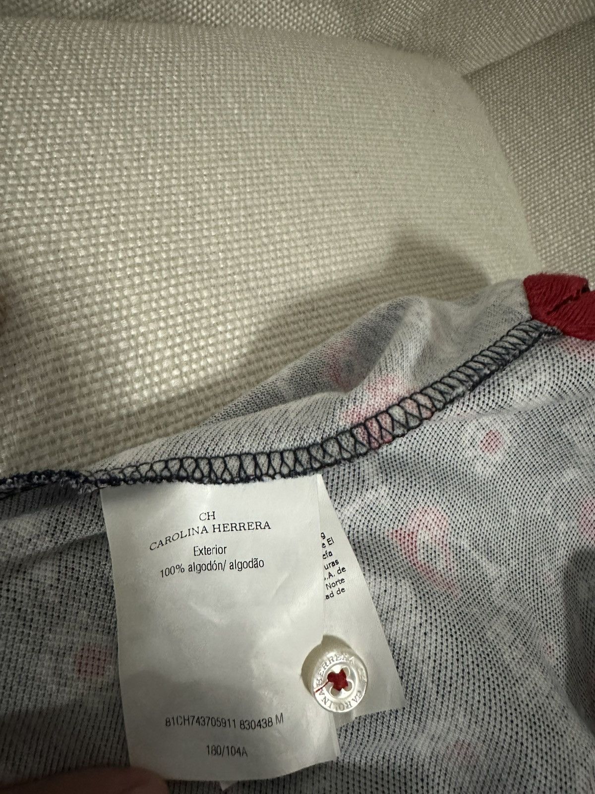 Carolina Herrera Carolina Herrera cotton polo Size US M / EU 48-50 / 2 - 4 Thumbnail