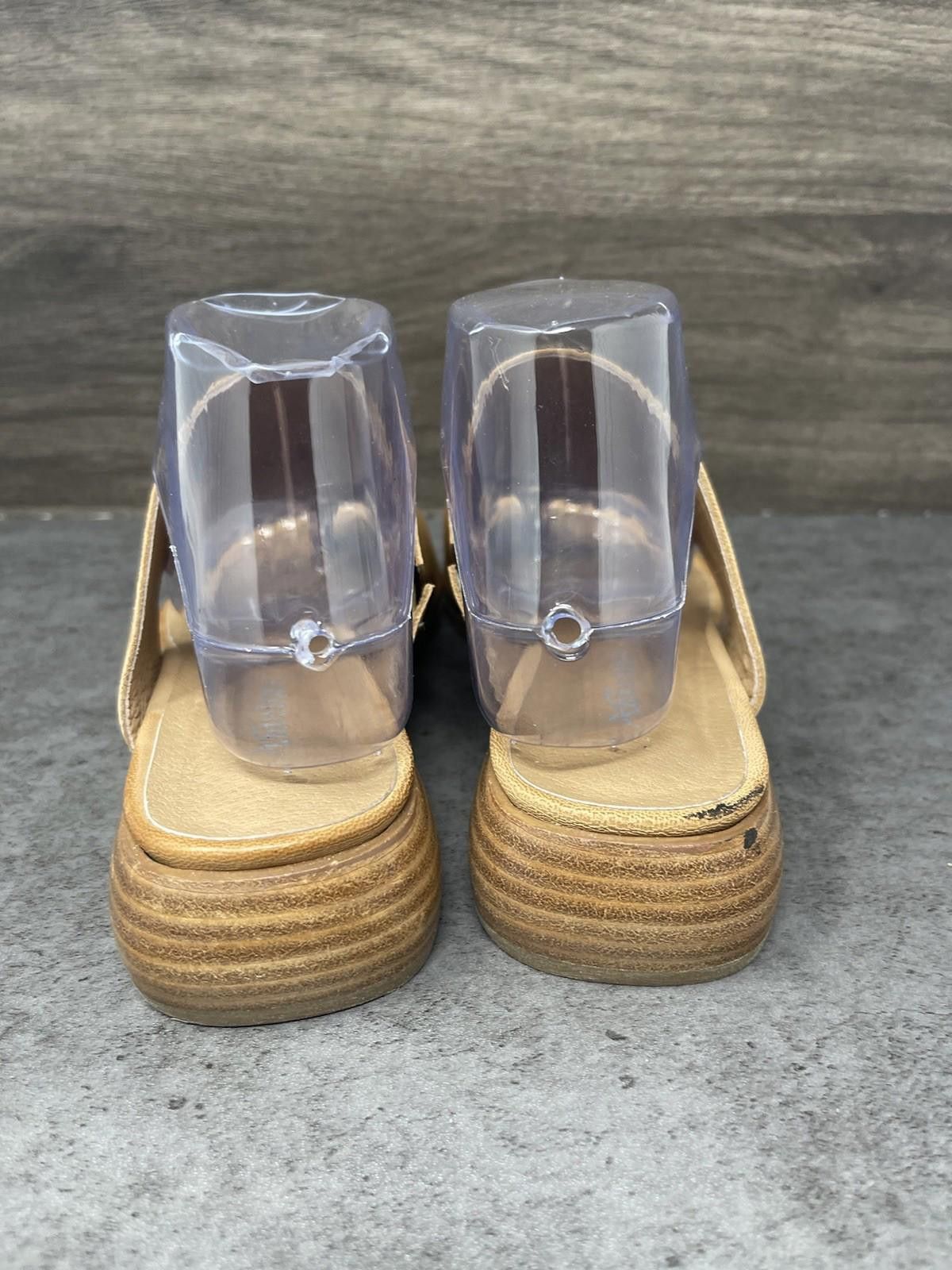 Other Antelope Sandals Womens Size 9 (40) Brown Tan Leather Toe Size US 9 / IT 39 - 6 Thumbnail