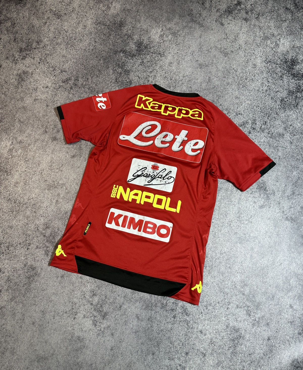 Kappa × Vintage Vintage Kappa Napoli Soccer Jersey Blokecore Style L Rare Size US L / EU 52-54 / 3 - 3 Thumbnail