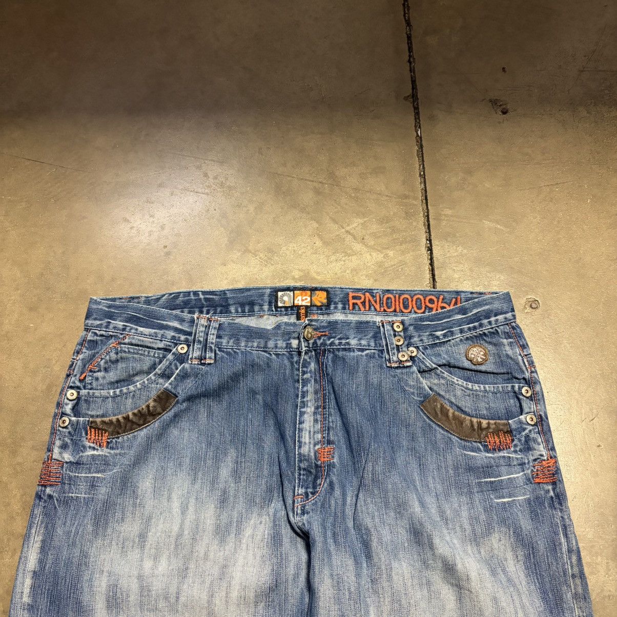 Akademiks Vintage Akademiks Denim Jeans Wide Leg Baggy Skater Y2K JNCO Size US 42 / EU 58 - 11 Thumbnail