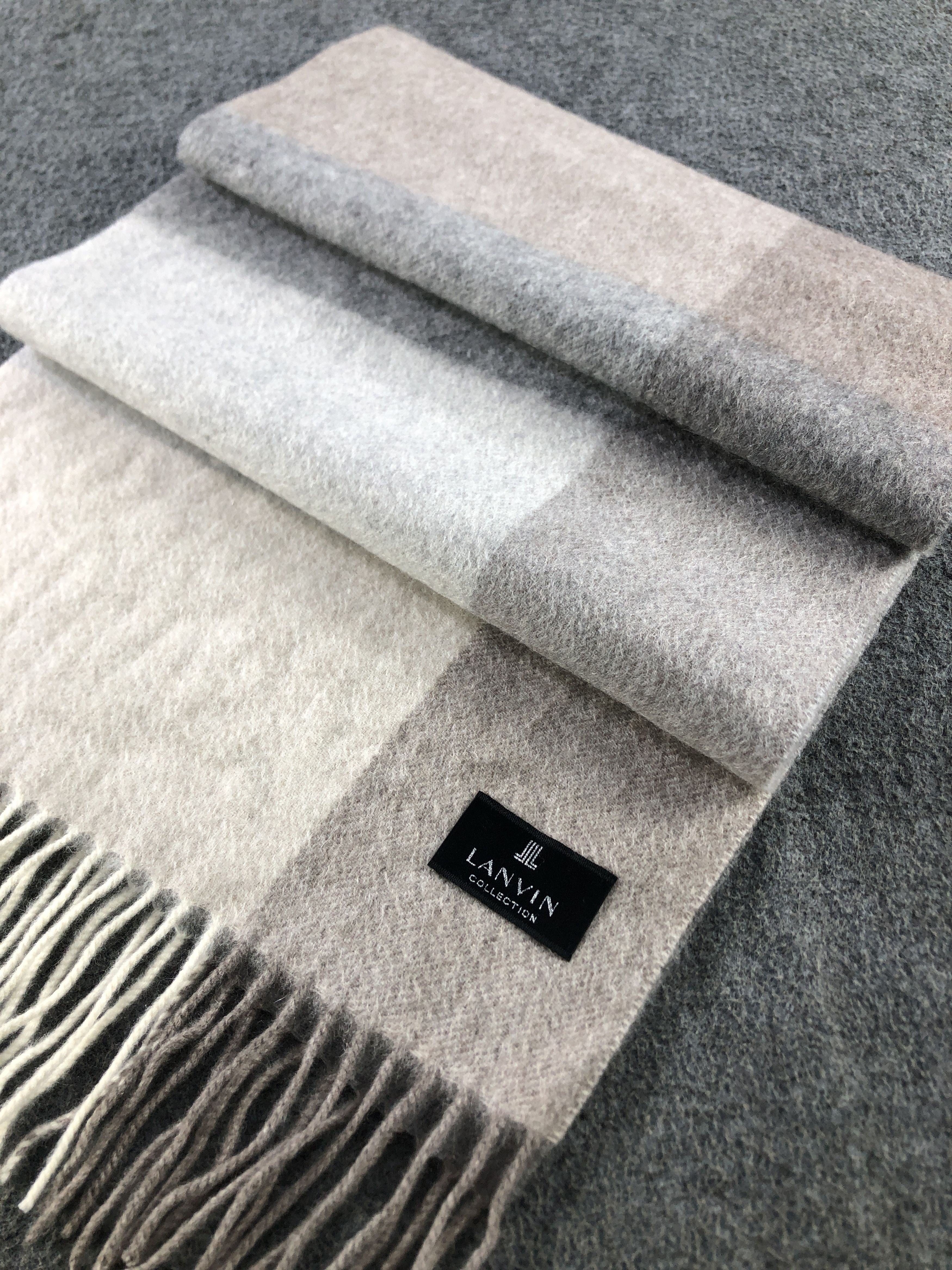 Lanvin Lanvin Cashmere Scarf / Muffler / Neckwear P746 Size ONE SIZE - 3 Thumbnail