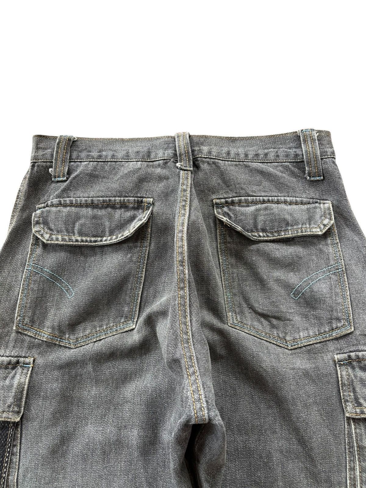 FUCT Vintage Japanese Brand Painted Cargo Baggy Jeans Size US 30 / EU 46 - 4 Thumbnail