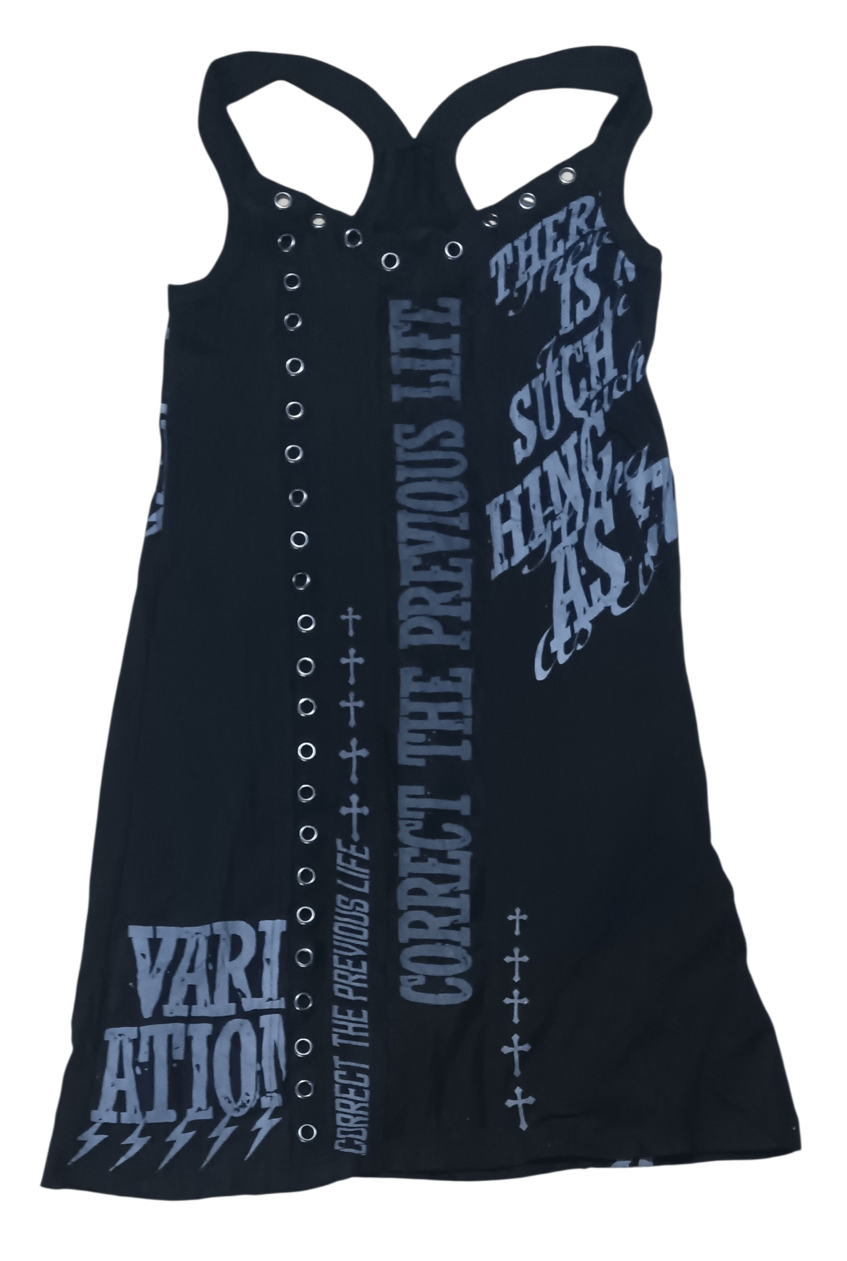Seditionaries GHOST OF HARLEM PUNK SLEEVELESS SHIRT Size ONE SIZE - 4 Thumbnail