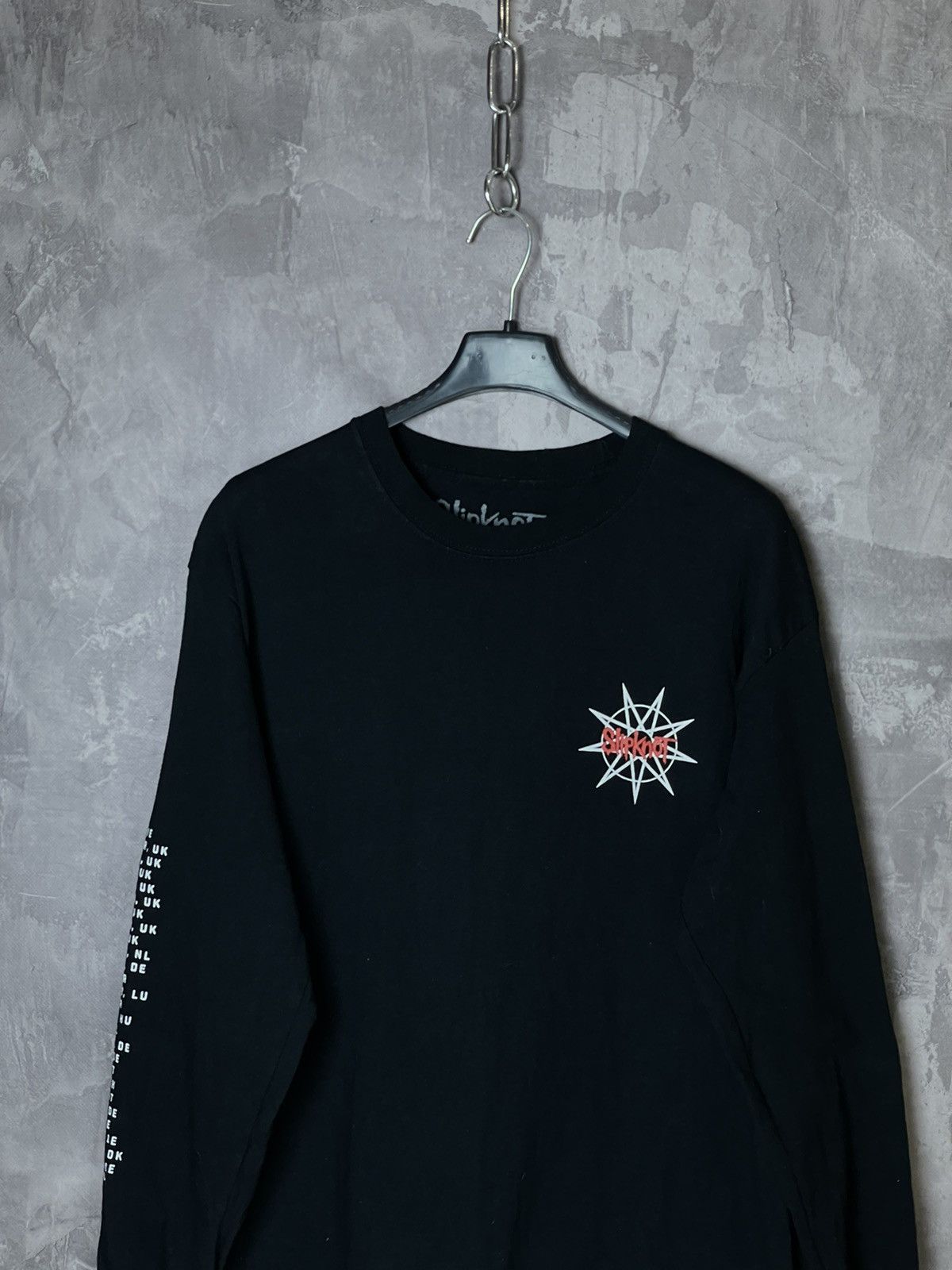 Band Tees × Slipknot × Vintage Vintage Slipknot Y2K Band Punk Rock Tour Long Sleeve Shirt Size US M / EU 48-50 / 2 - 3 Thumbnail