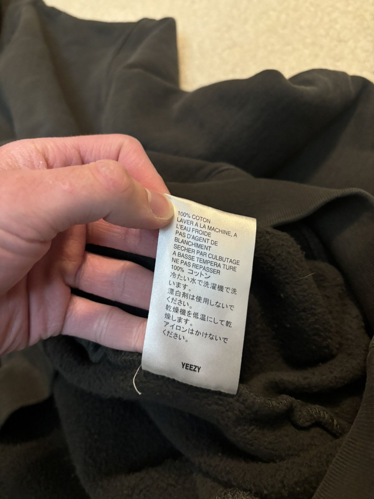 Kanye West Yeezy Season 6 Pullover Hoodie Core Dark Grey Size US L / EU 52-54 / 3 - 5 Thumbnail