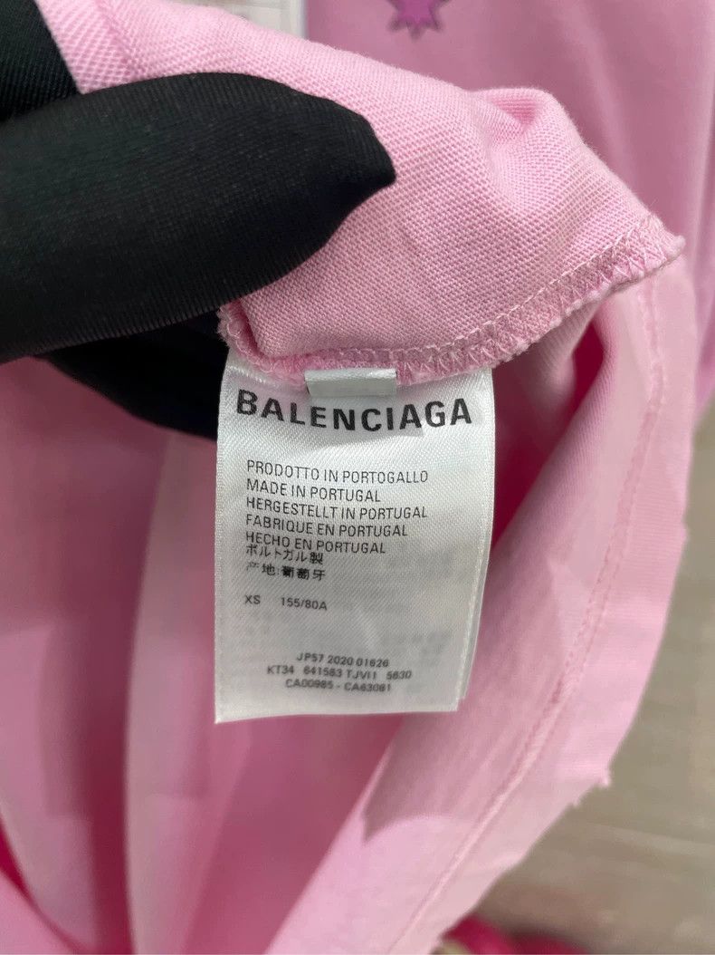 Balenciaga Balenciaga Bear printed pink long sleeves Size US XS / EU 42 / 0 - 5 Thumbnail