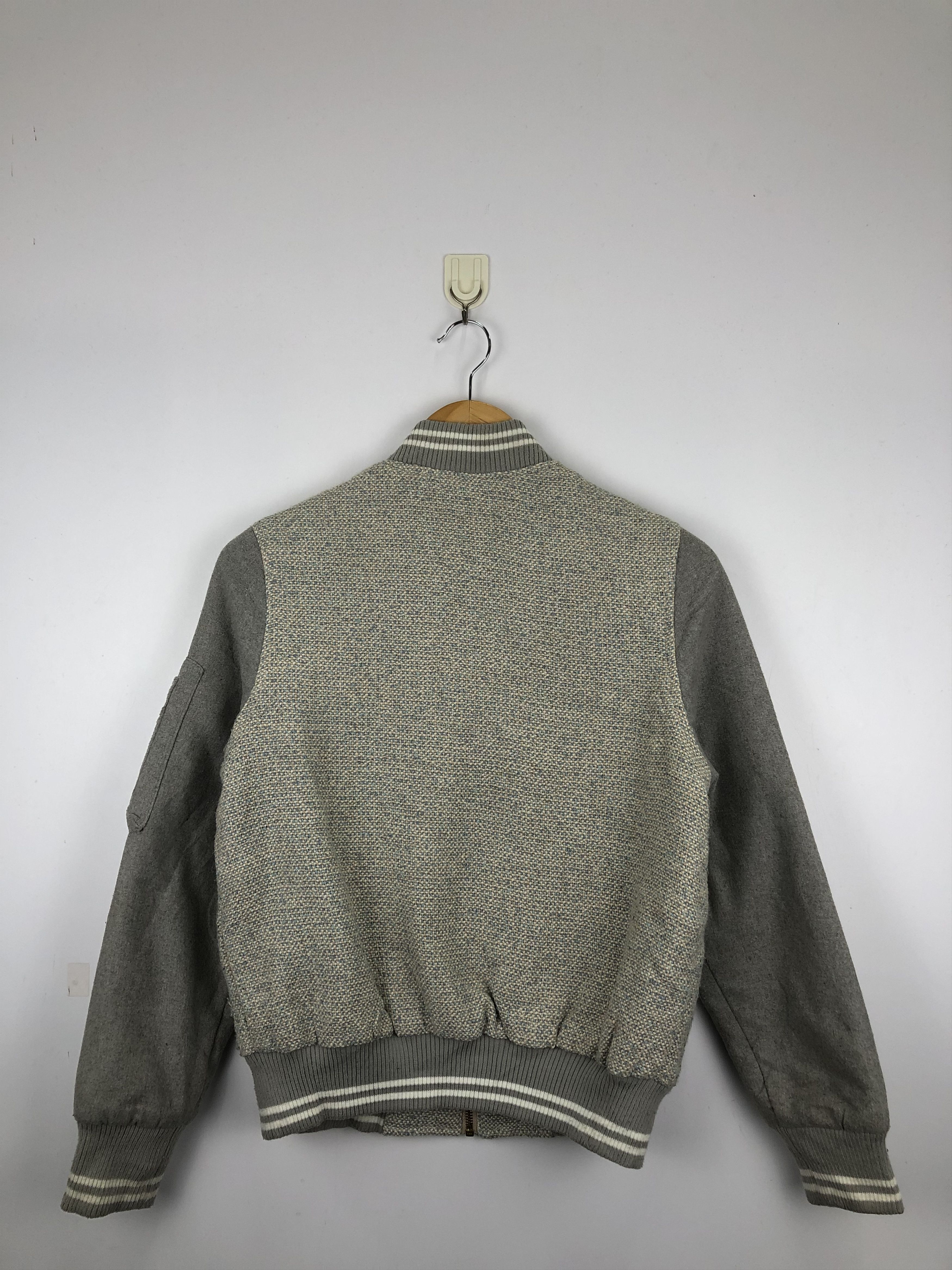 Japanese Brand Vintage Japanese Brand Wool Varsity Jacket Bomber V0447 Size US M / EU 48-50 / 2 - 3 Thumbnail