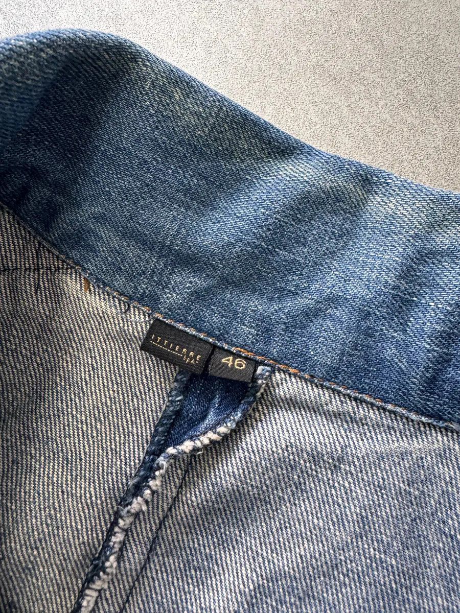 Just Cavalli × Vintage FW2003 Cavalli Minimalist Armor Denim Jacket Size US S / EU 44-46 / 1 - 3 Thumbnail